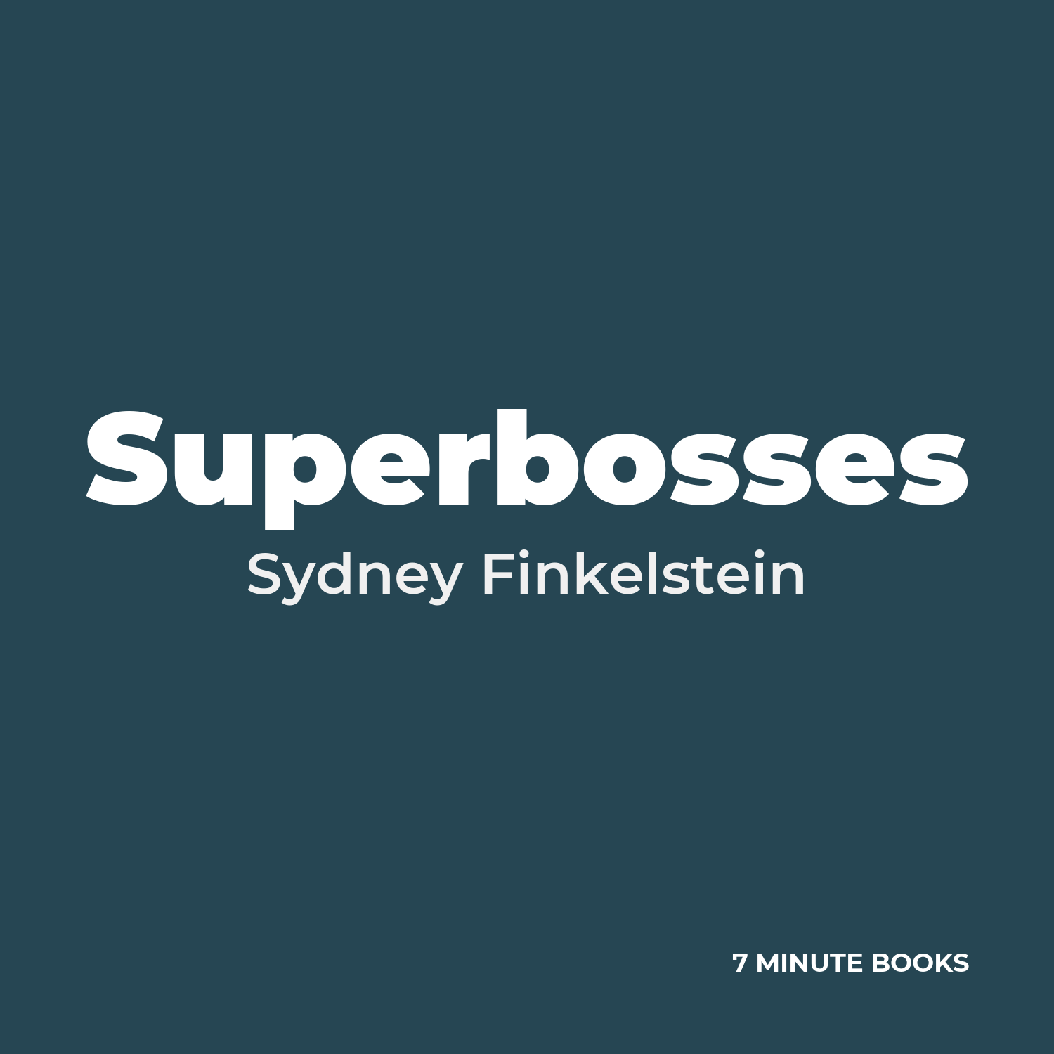 Superbosses cover