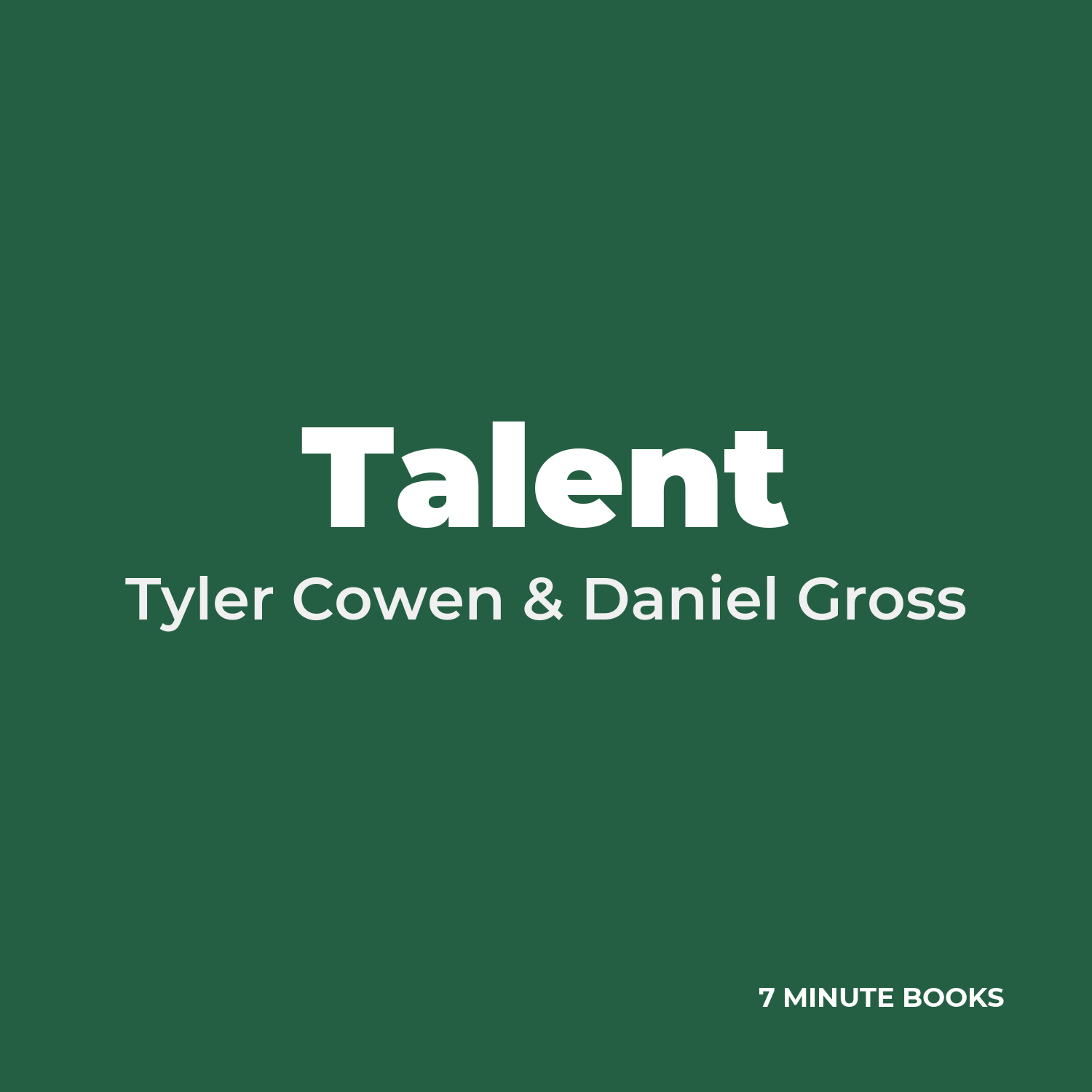 Talent cover
