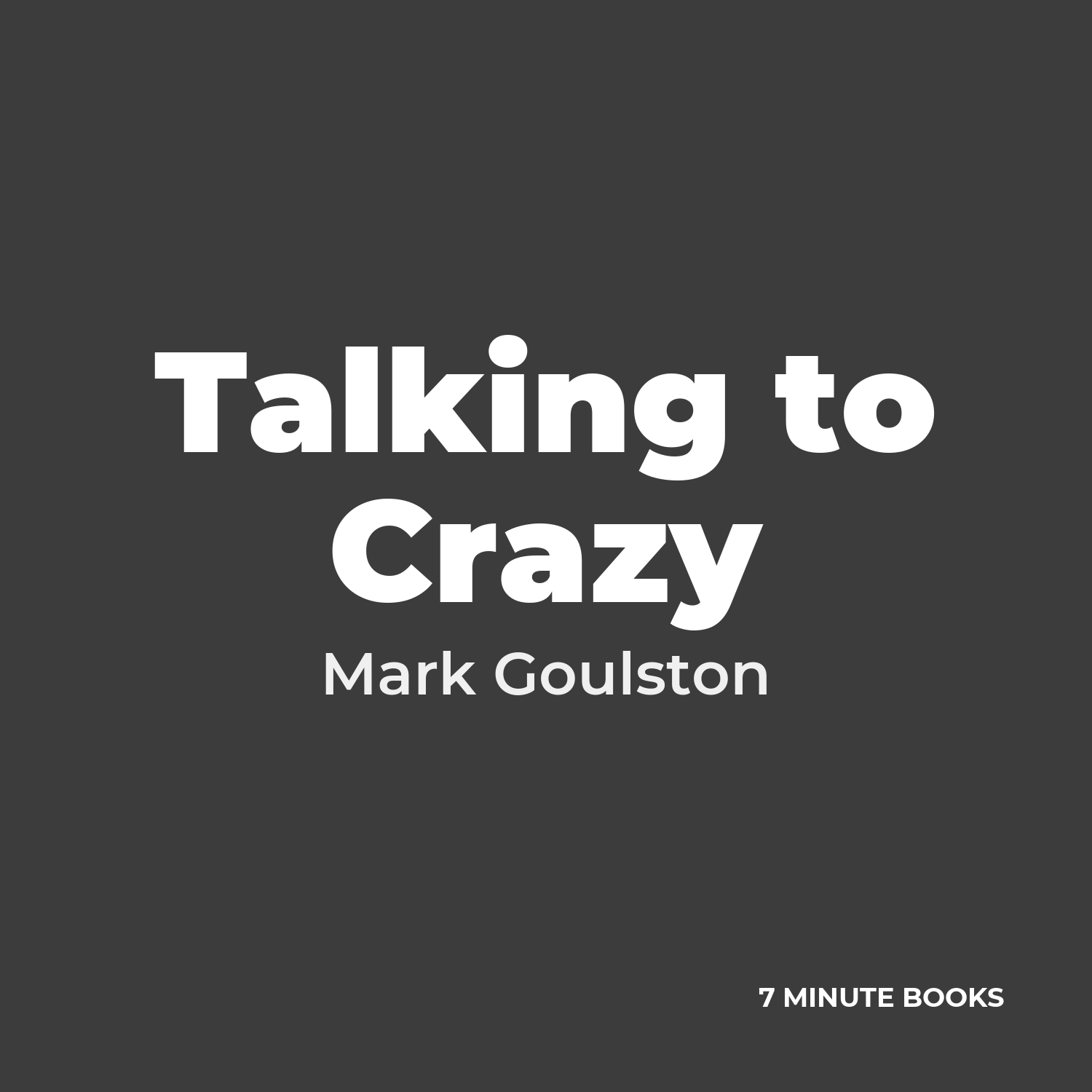 Talking to Crazy cover