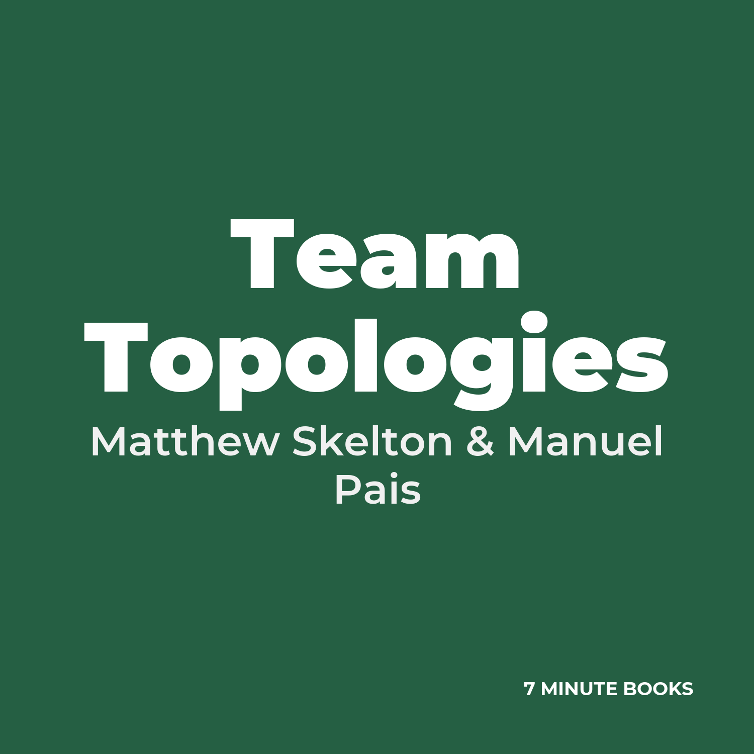 Team Topologies cover