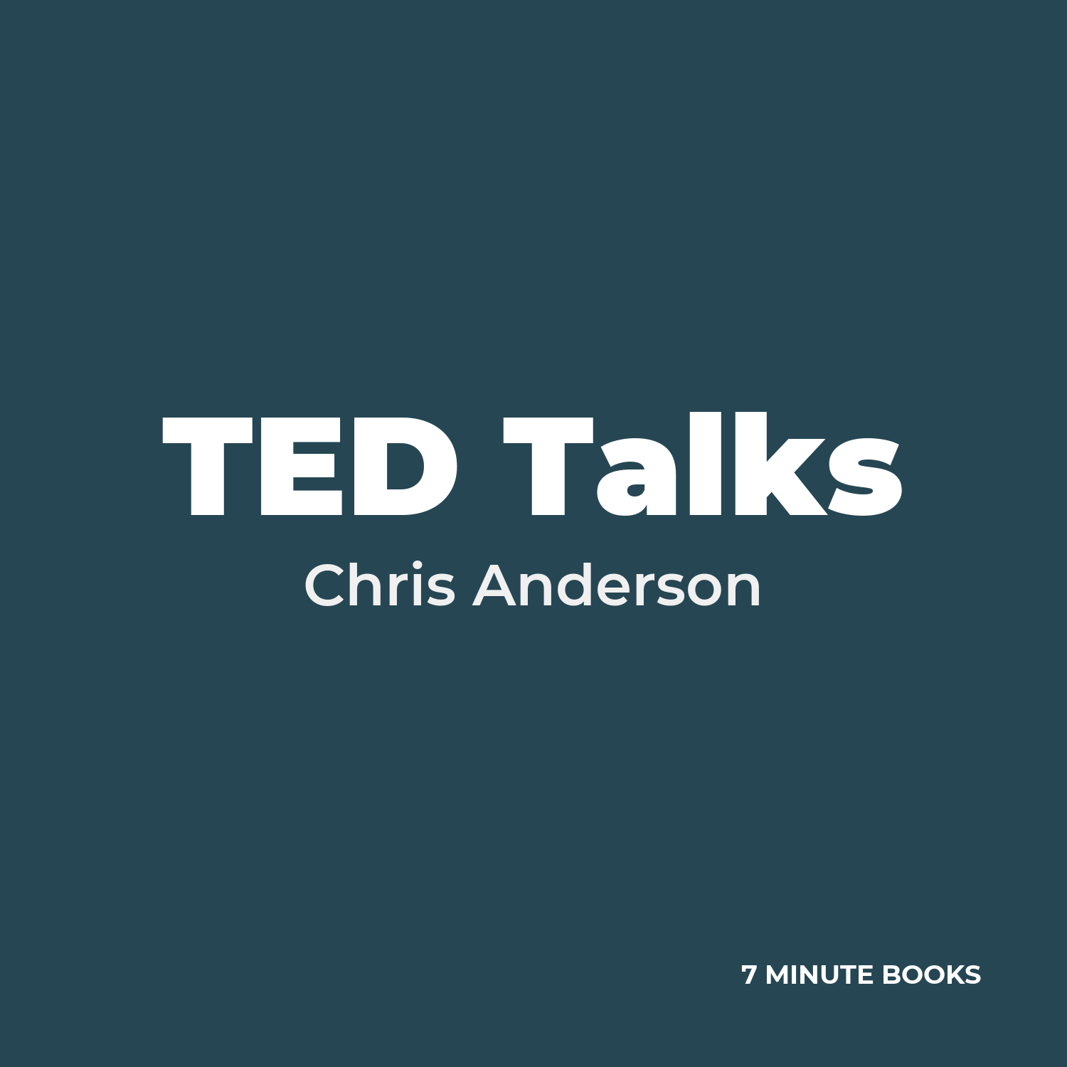 TED Talks cover