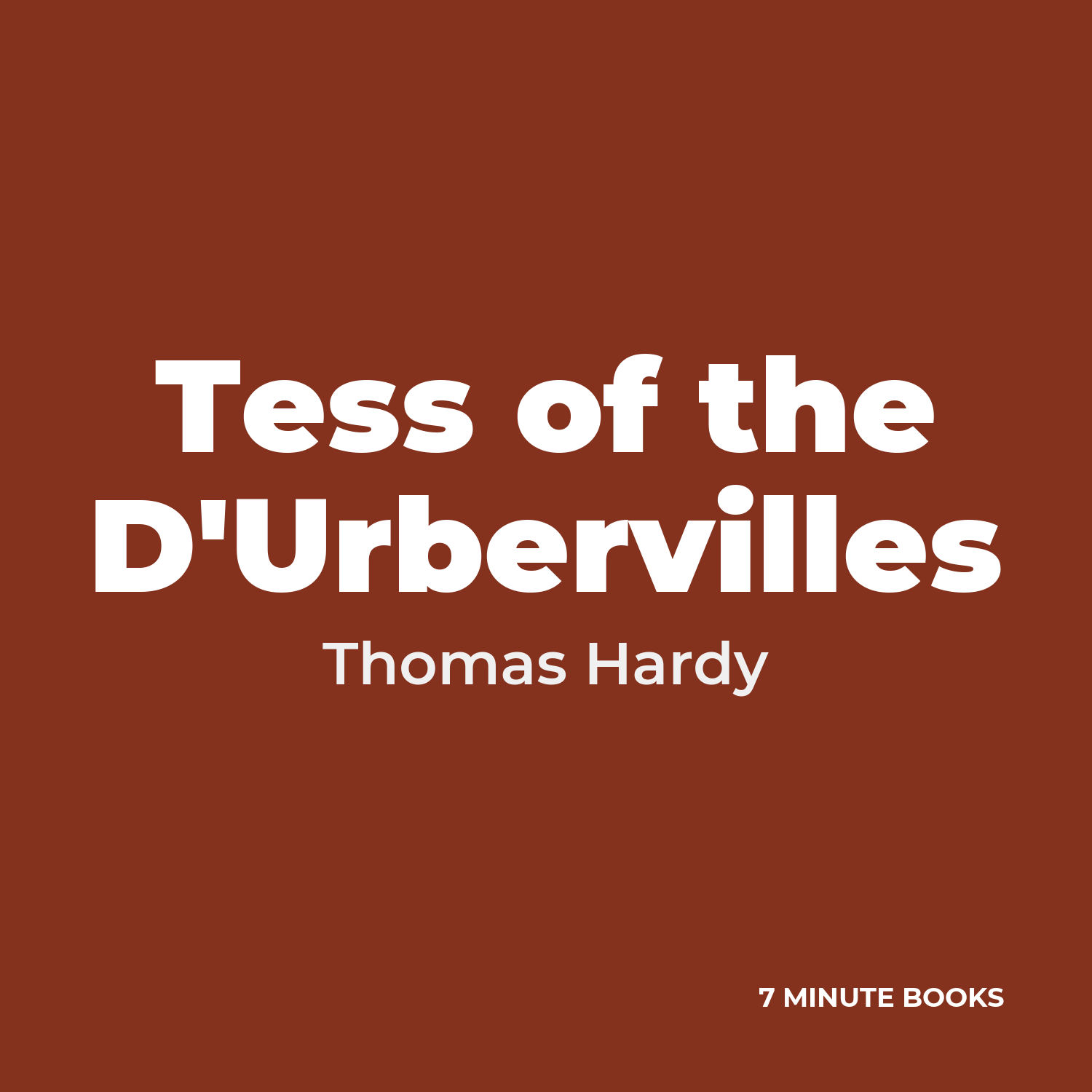 Tess of the D'Urbervilles cover