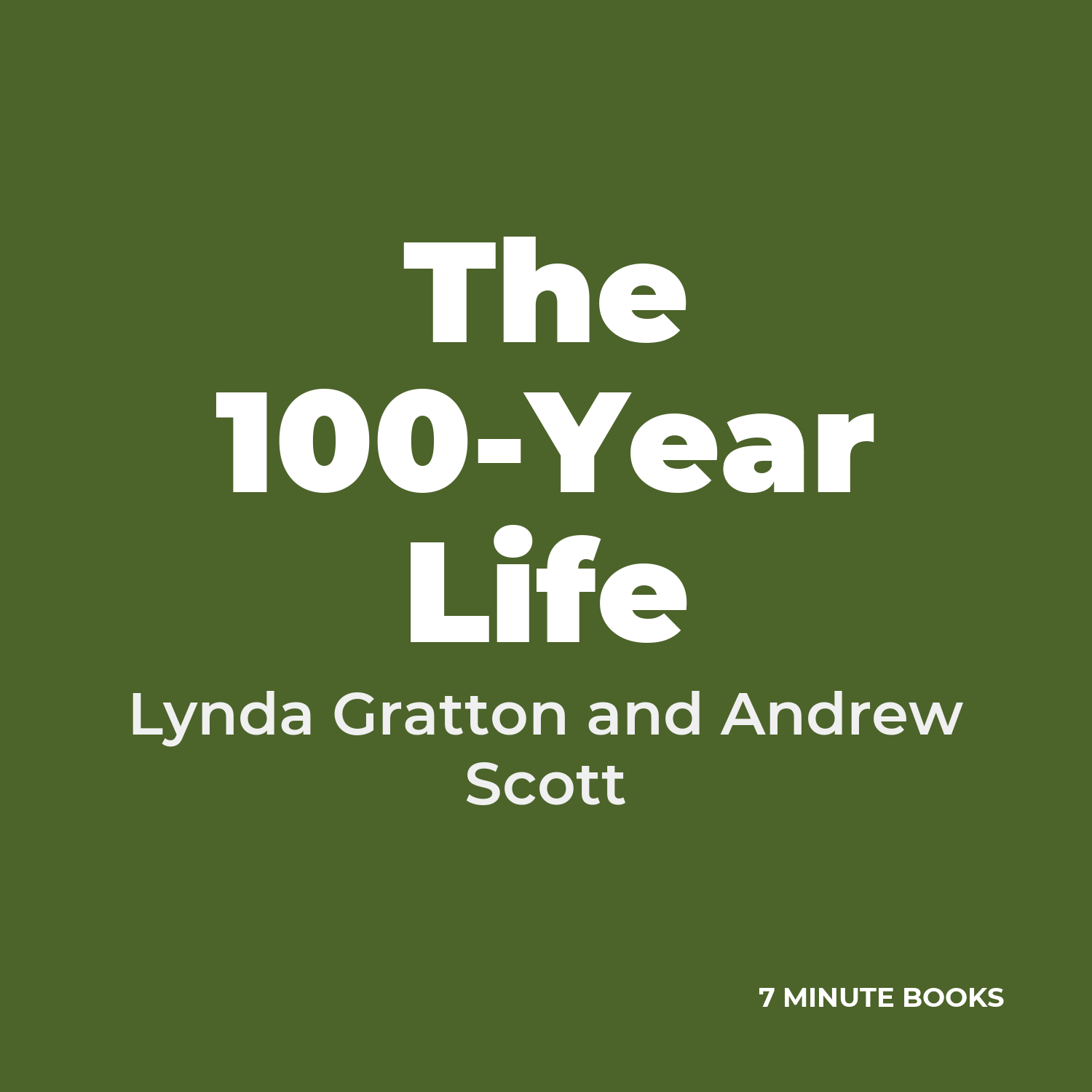 The 100-Year Life cover