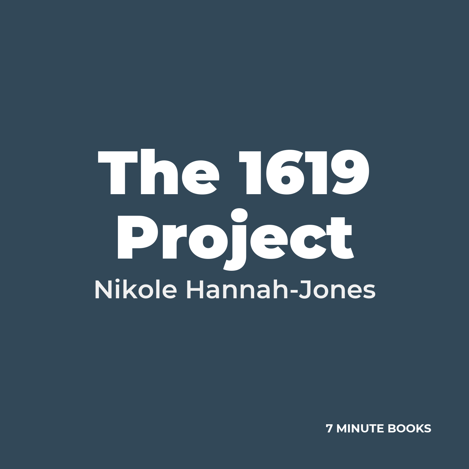 The 1619 Project cover