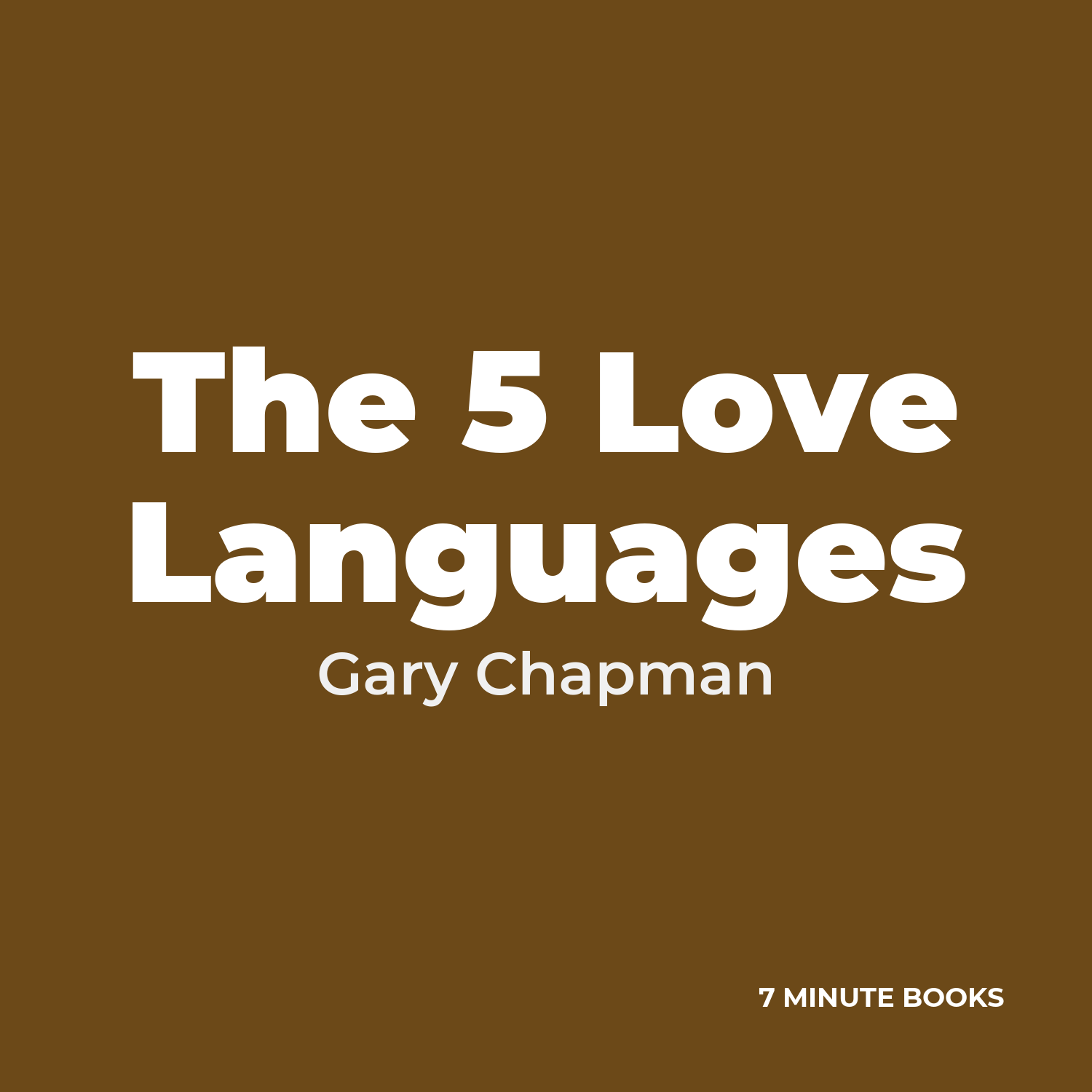 The 5 Love Languages cover