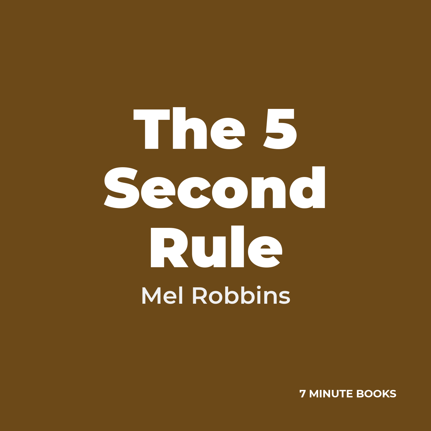 The 5 Second Rule cover