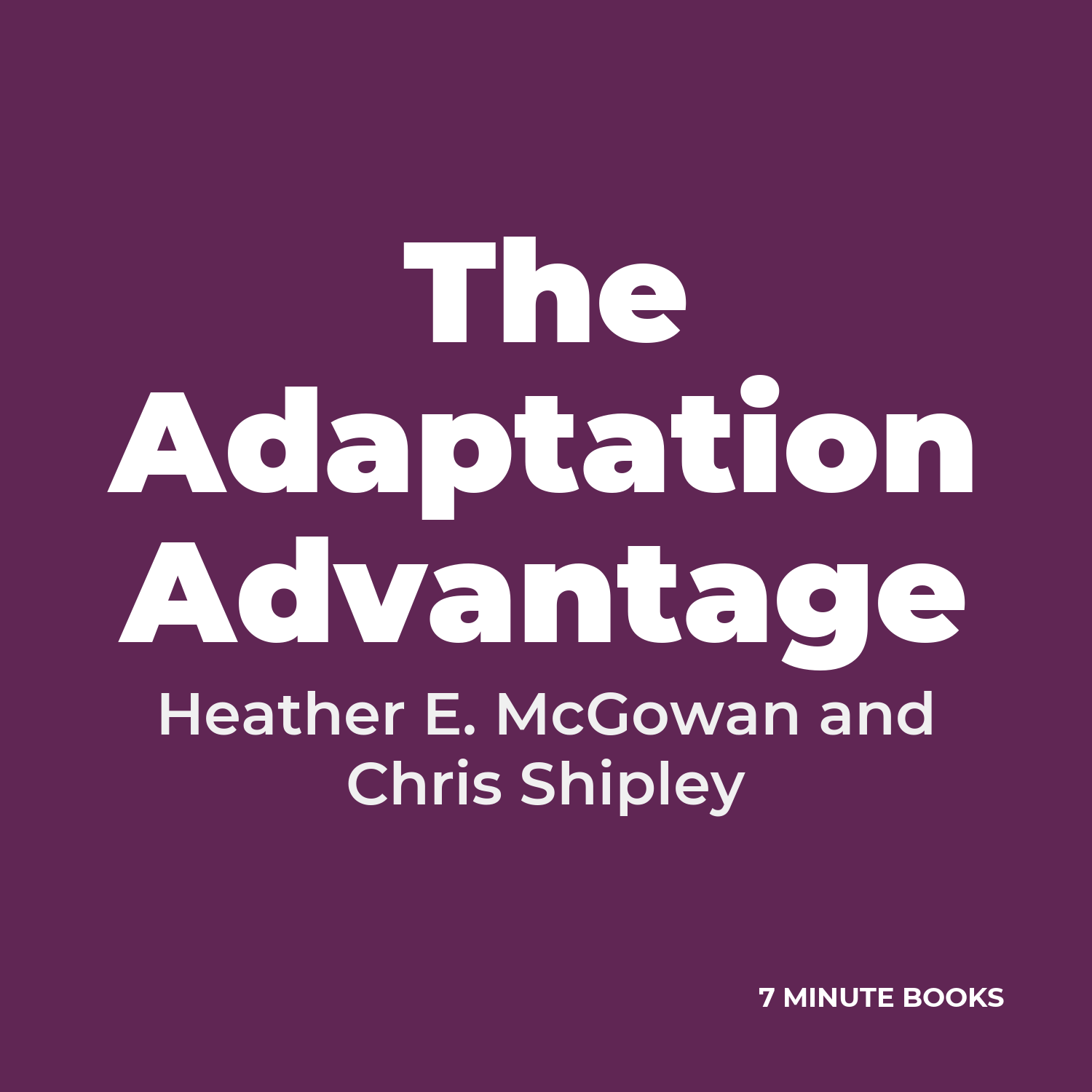 The Adaptation Advantage cover