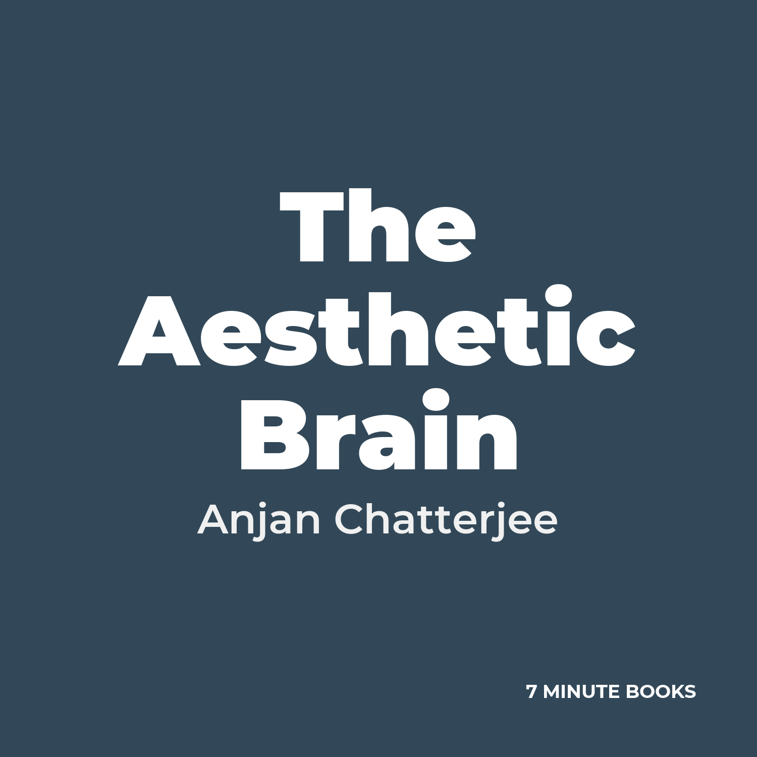 The Aesthetic Brain cover