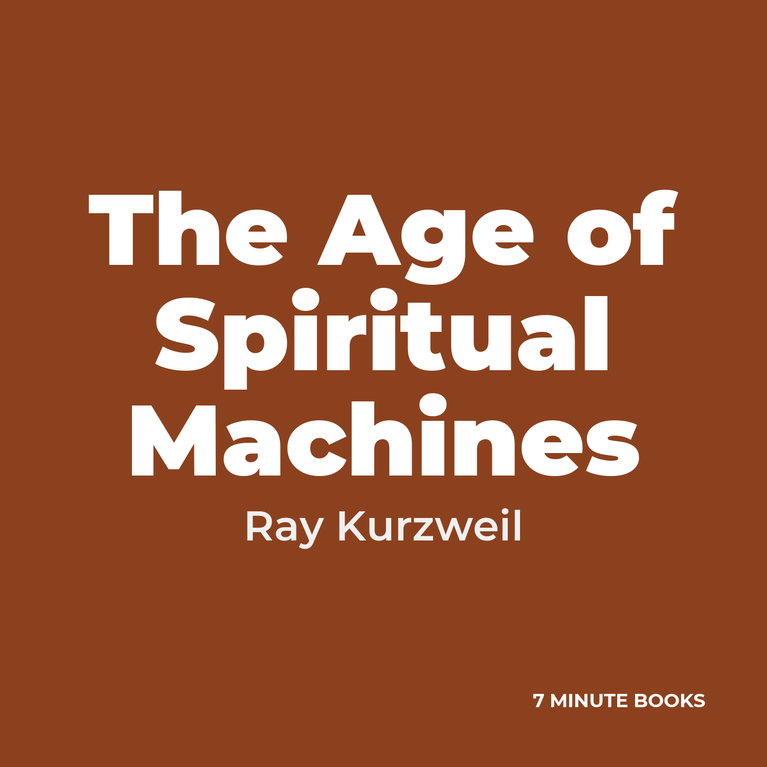 The Age of Spiritual Machines cover