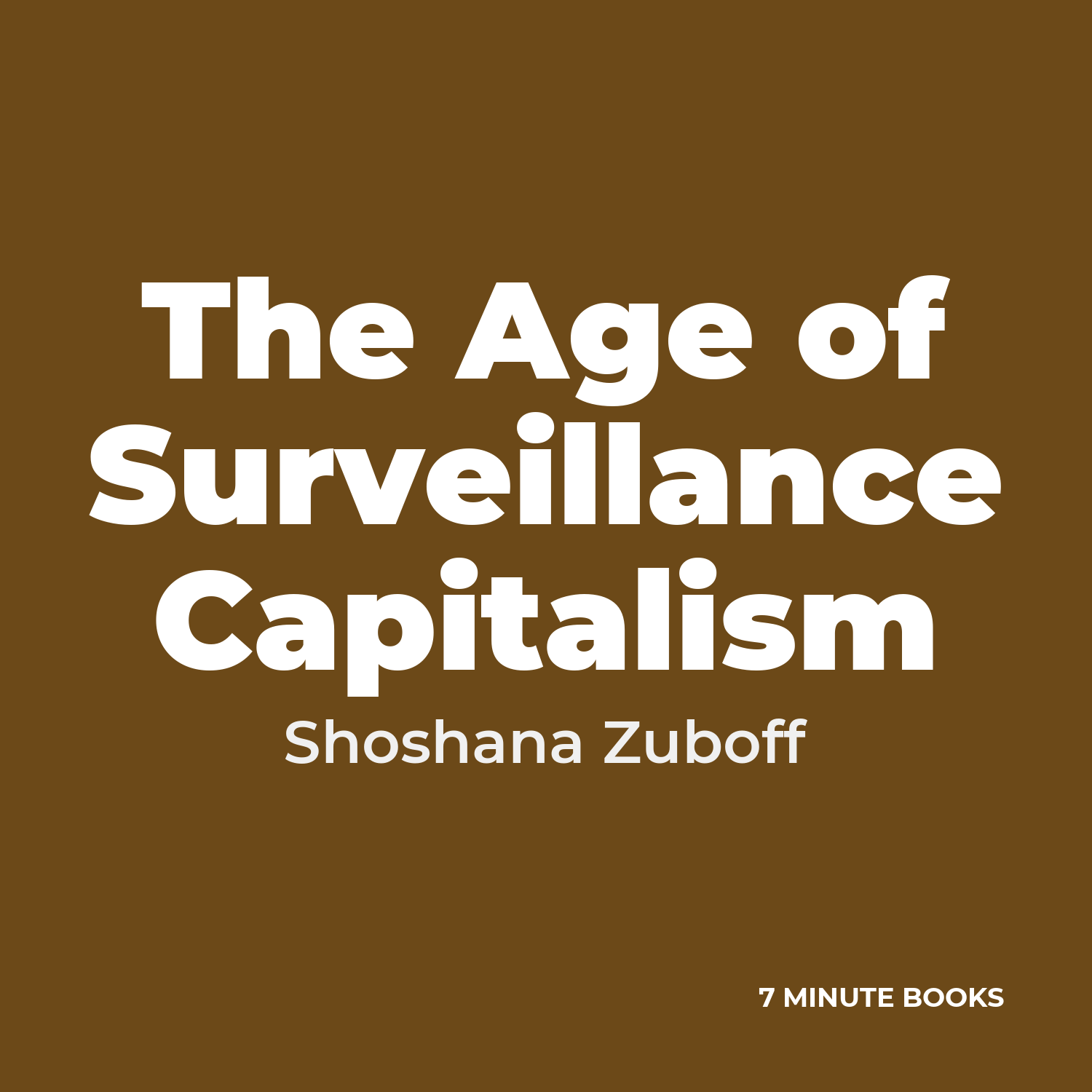 The Age of Surveillance Capitalism cover