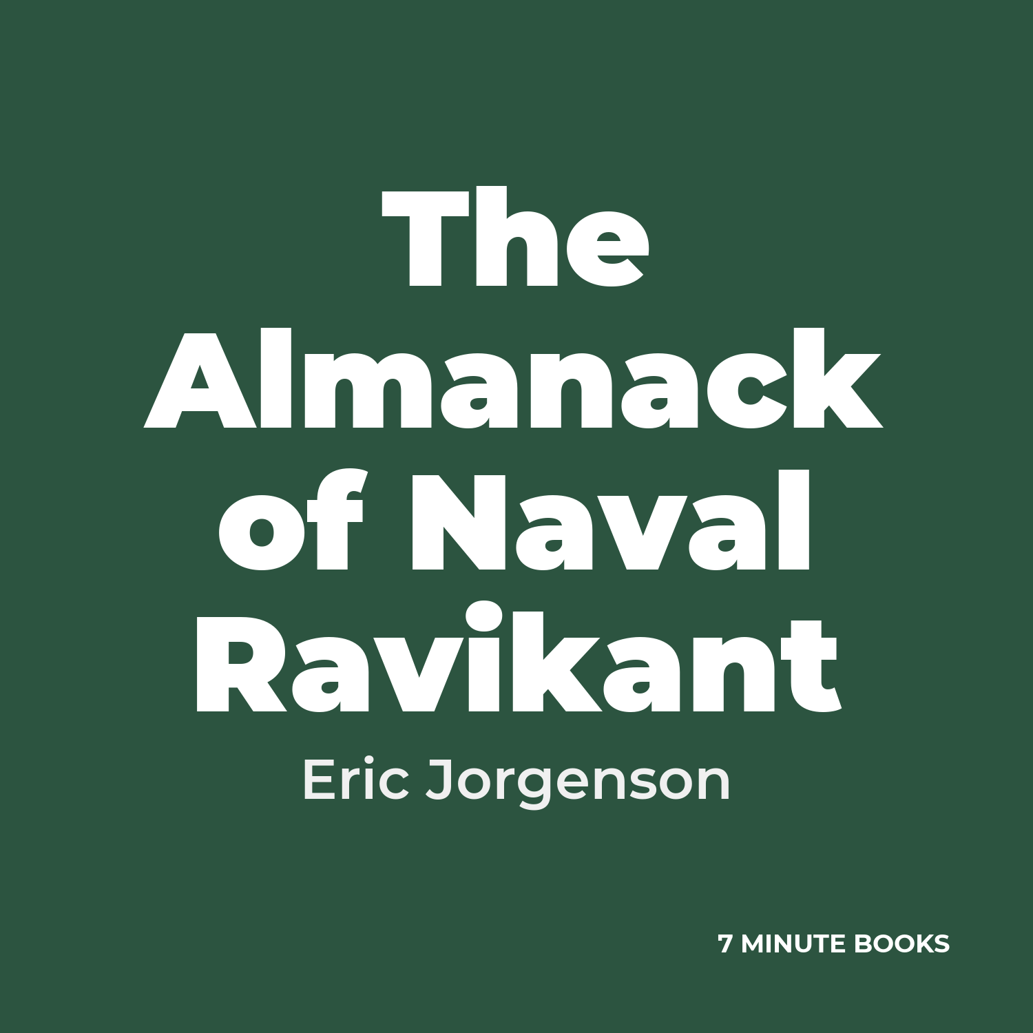 The Almanack of Naval Ravikant cover
