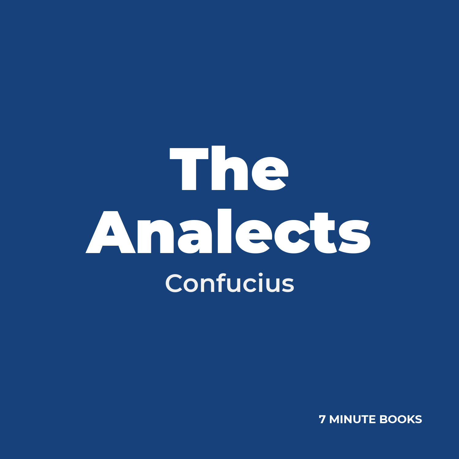 The Analects cover