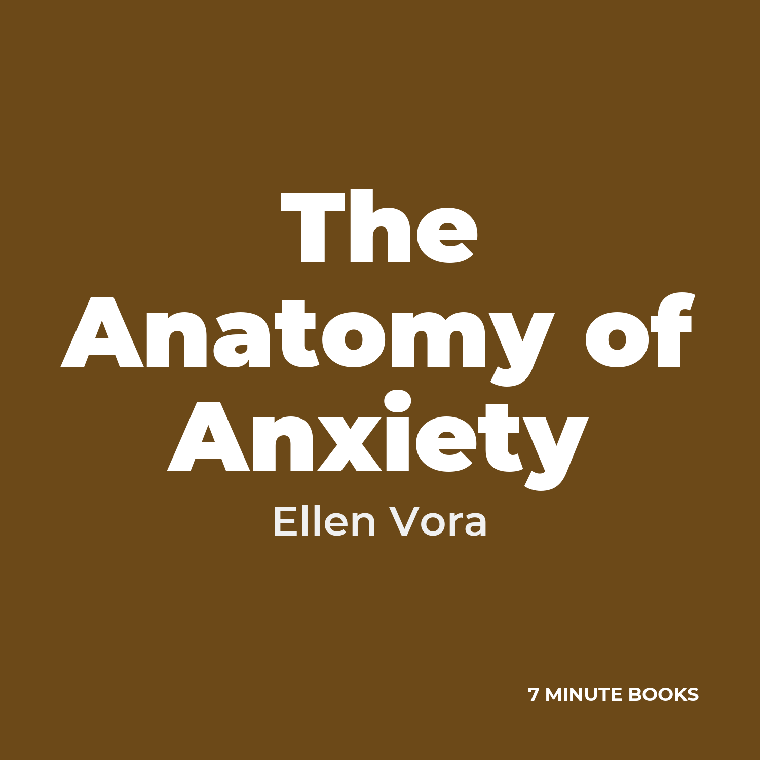 The Anatomy of Anxiety cover