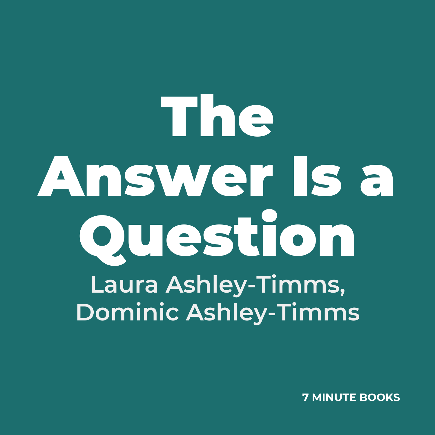 The Answer Is a Question cover