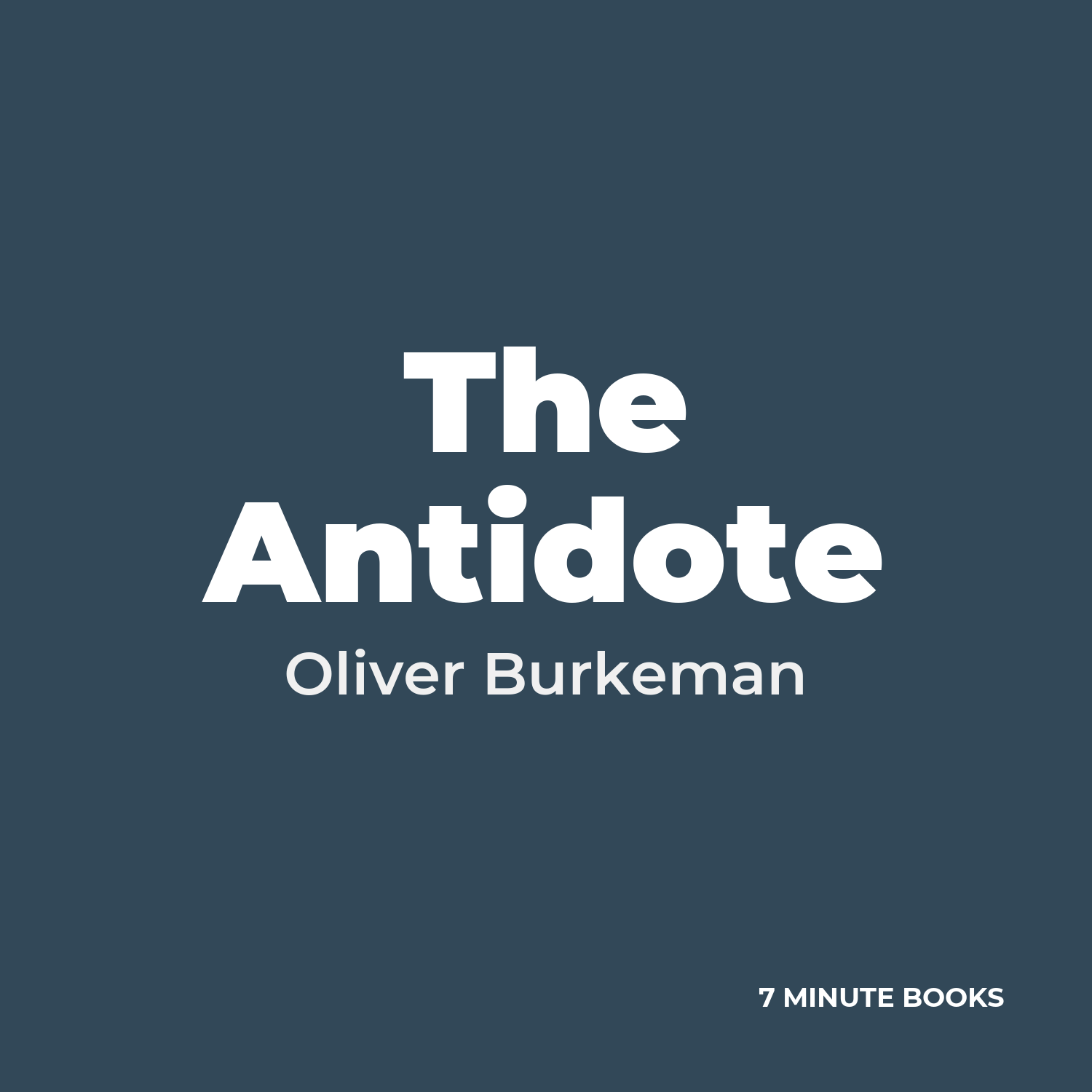 The Antidote cover