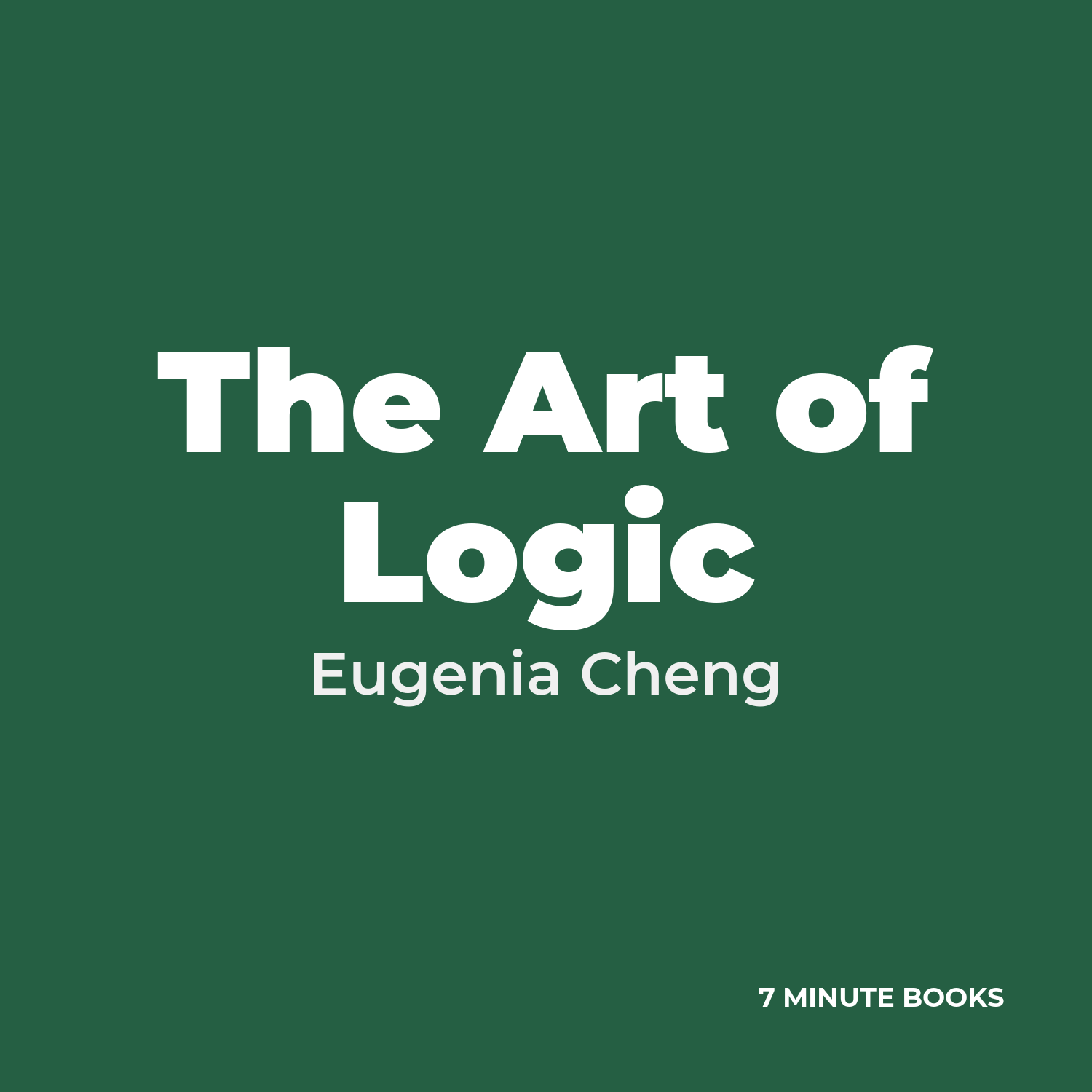 The Art of Logic cover