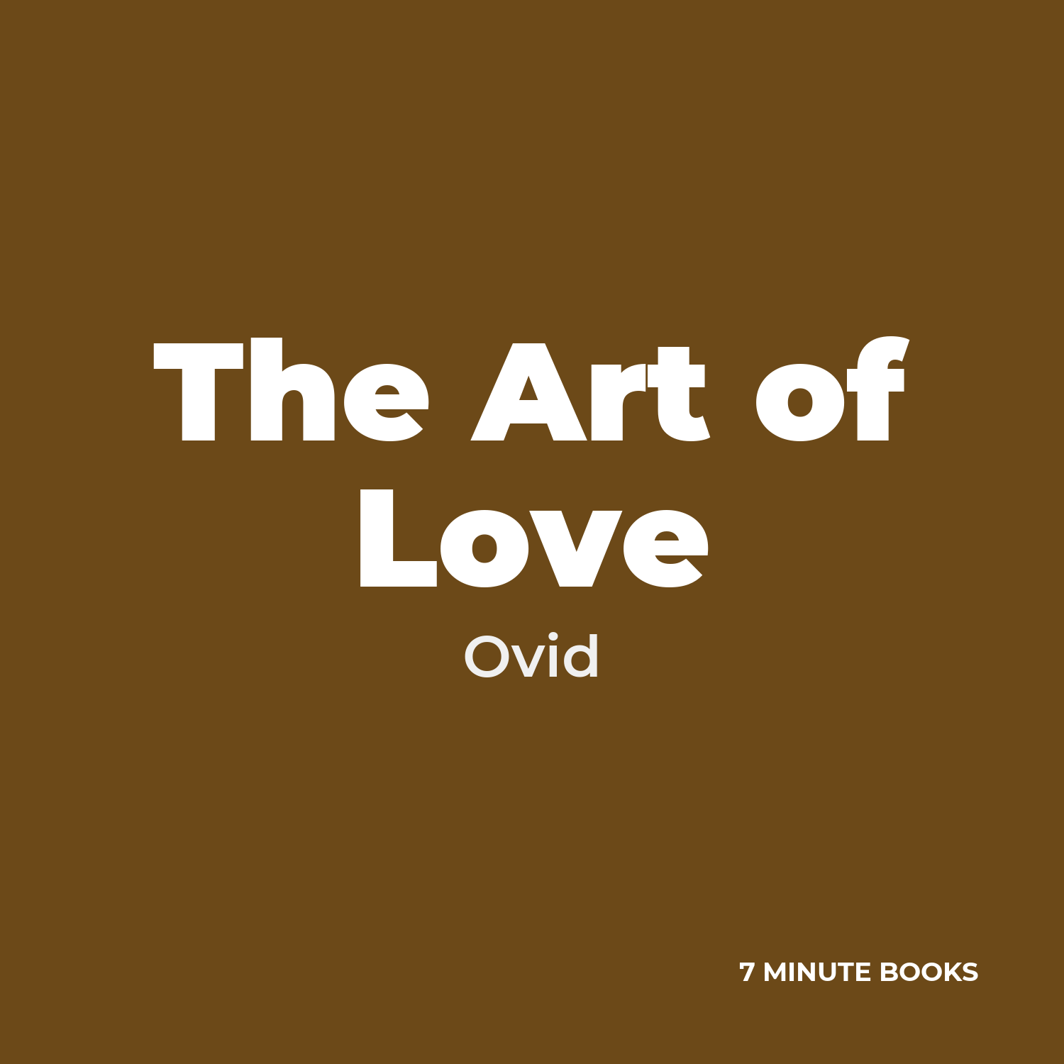 The Art of Love cover