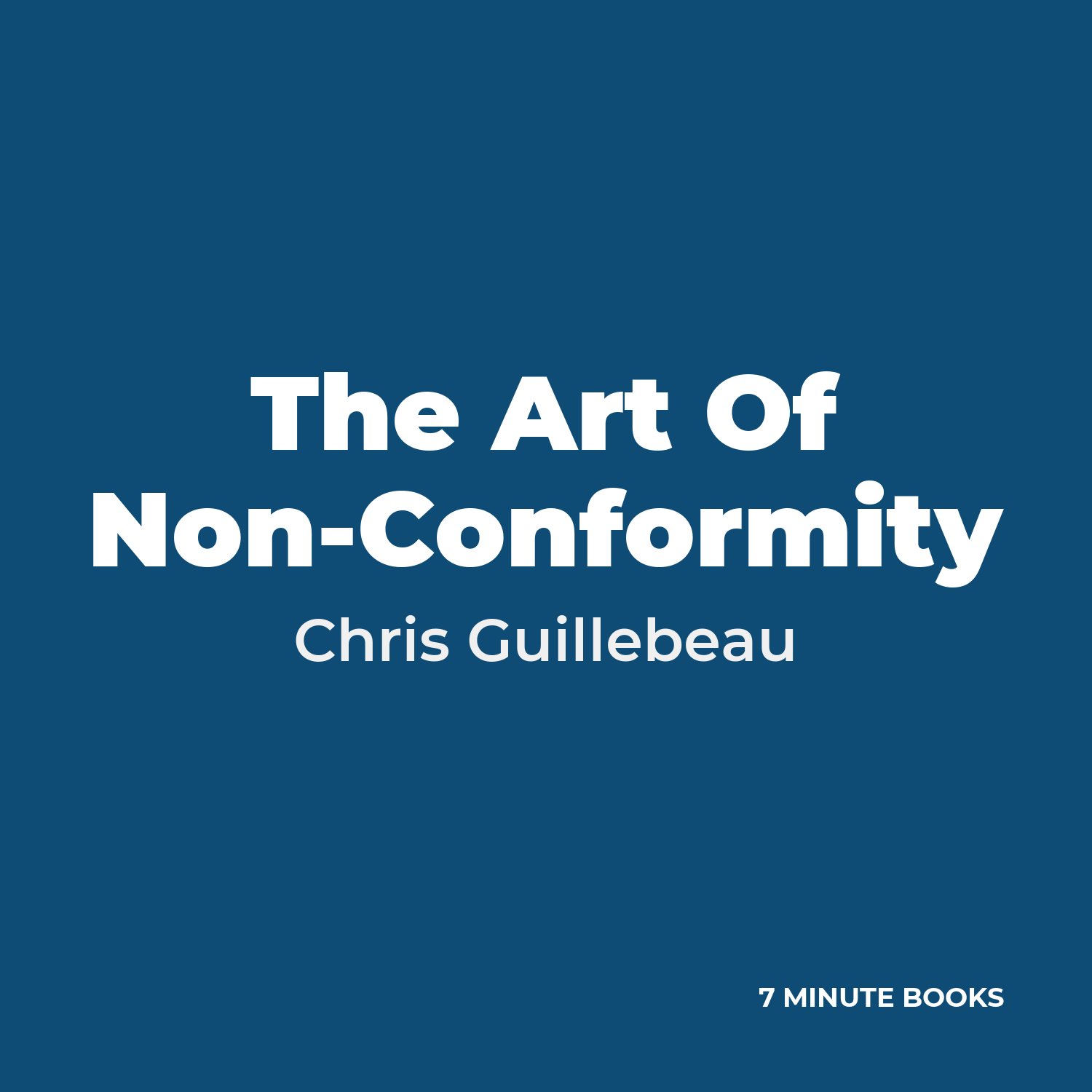 The Art Of Non-Conformity cover