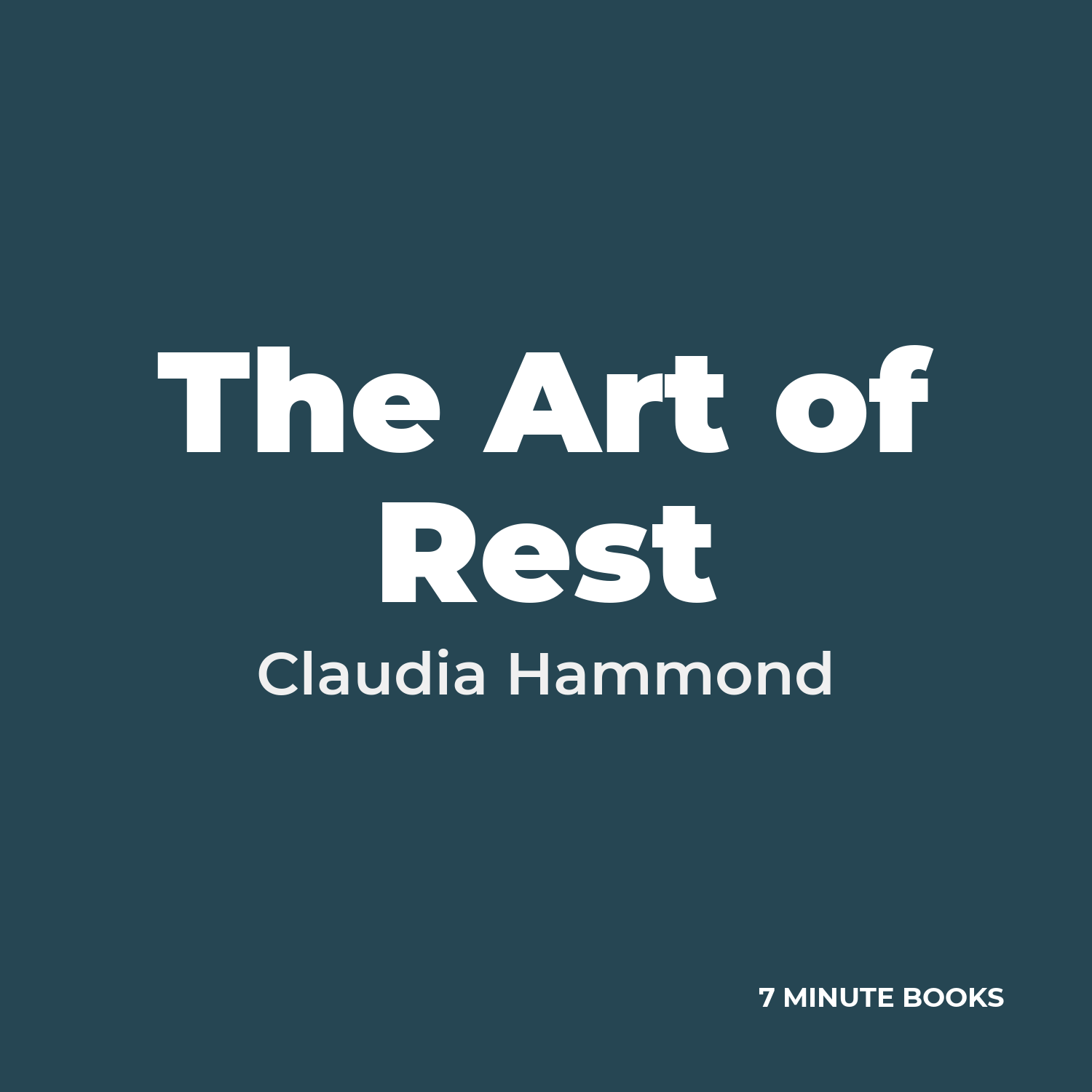 The Art of Rest cover