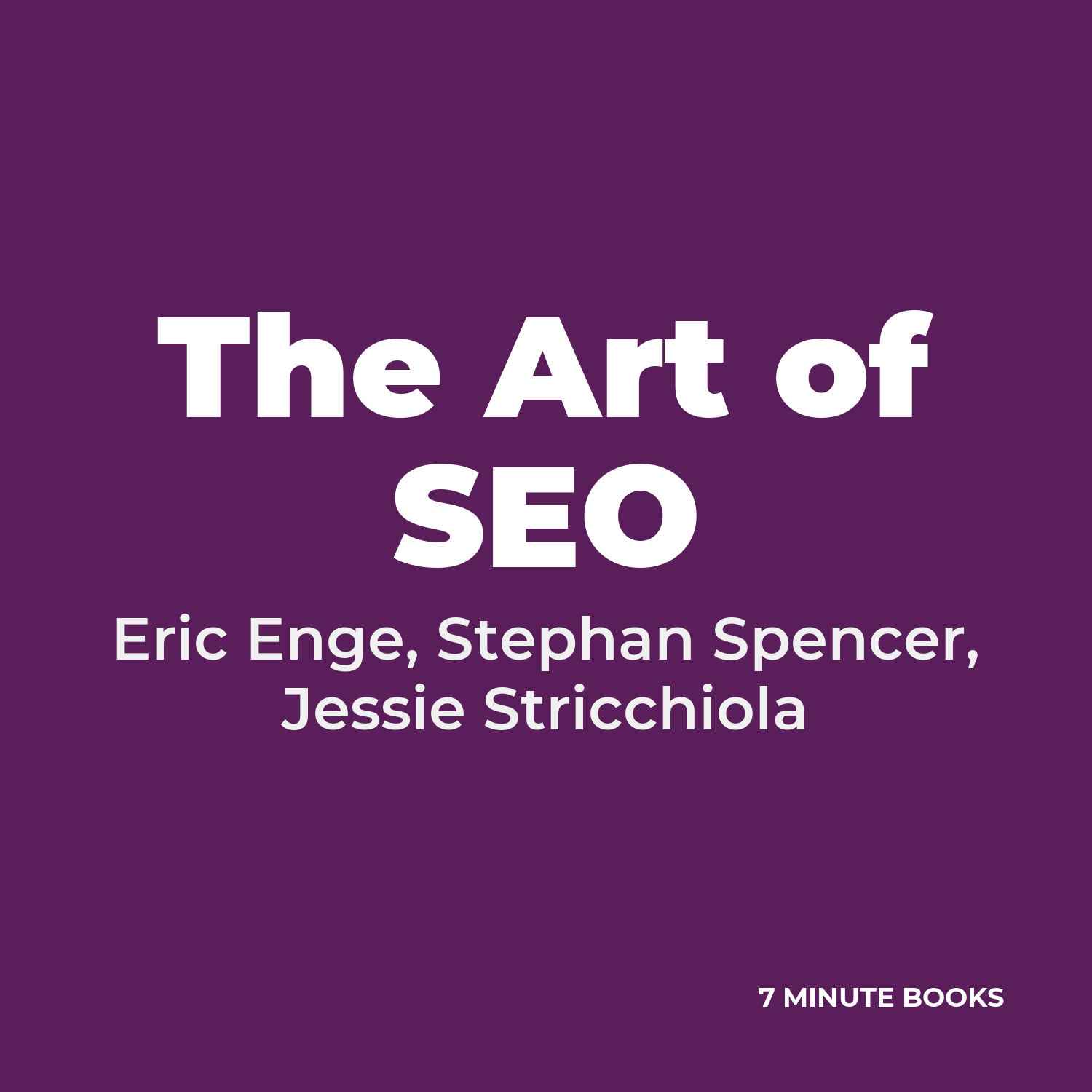 The Art of SEO cover