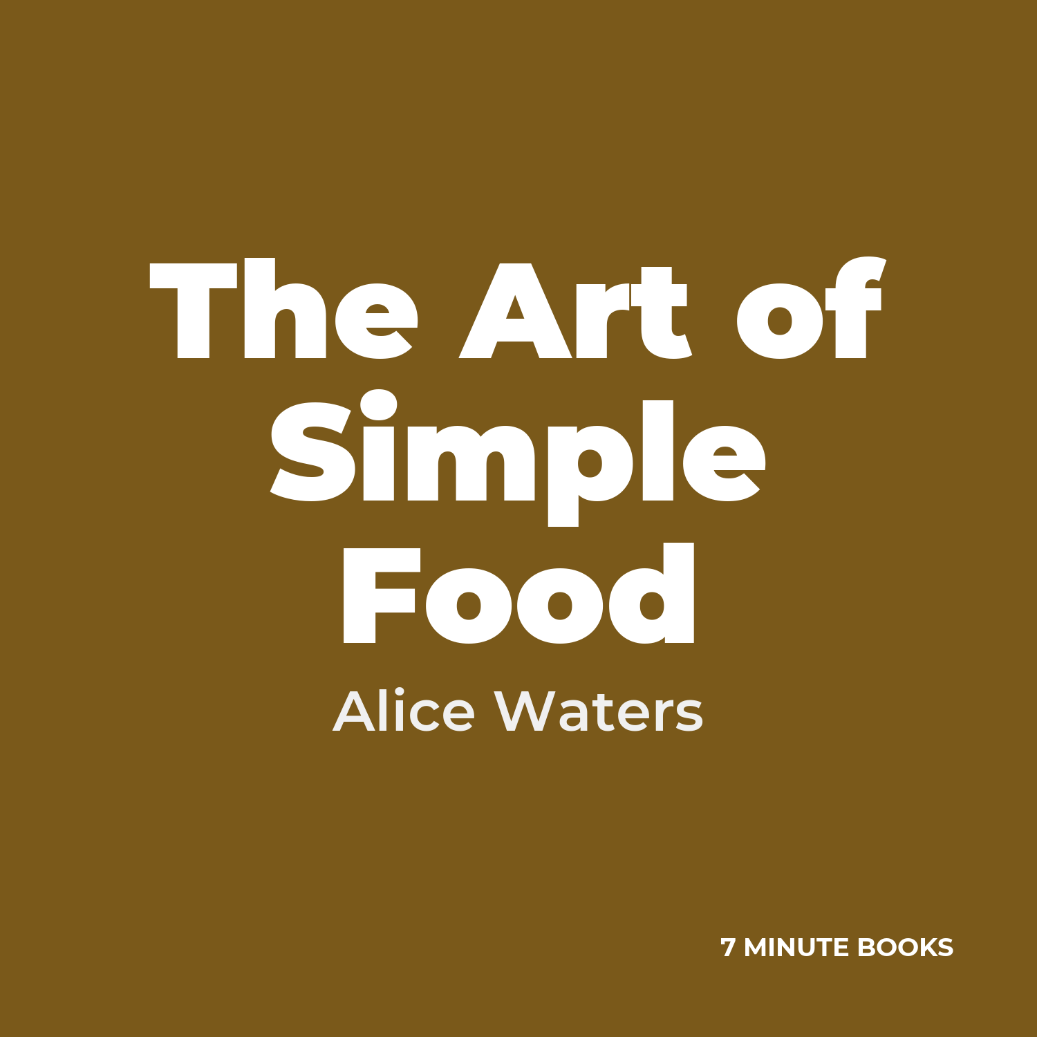 The Art of Simple Food cover