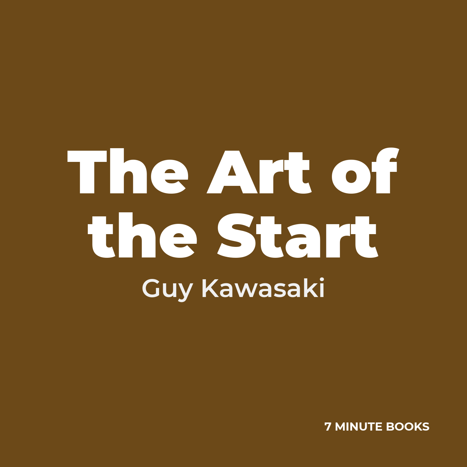 The Art of the Start cover