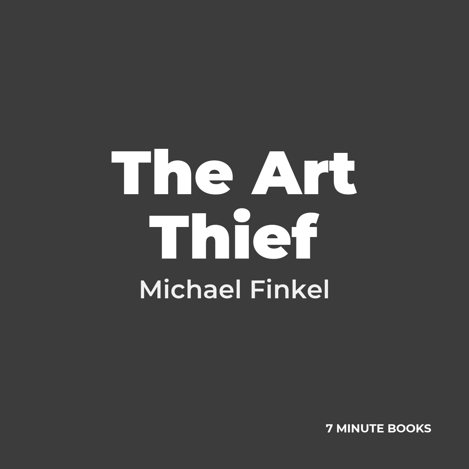 The Art Thief cover