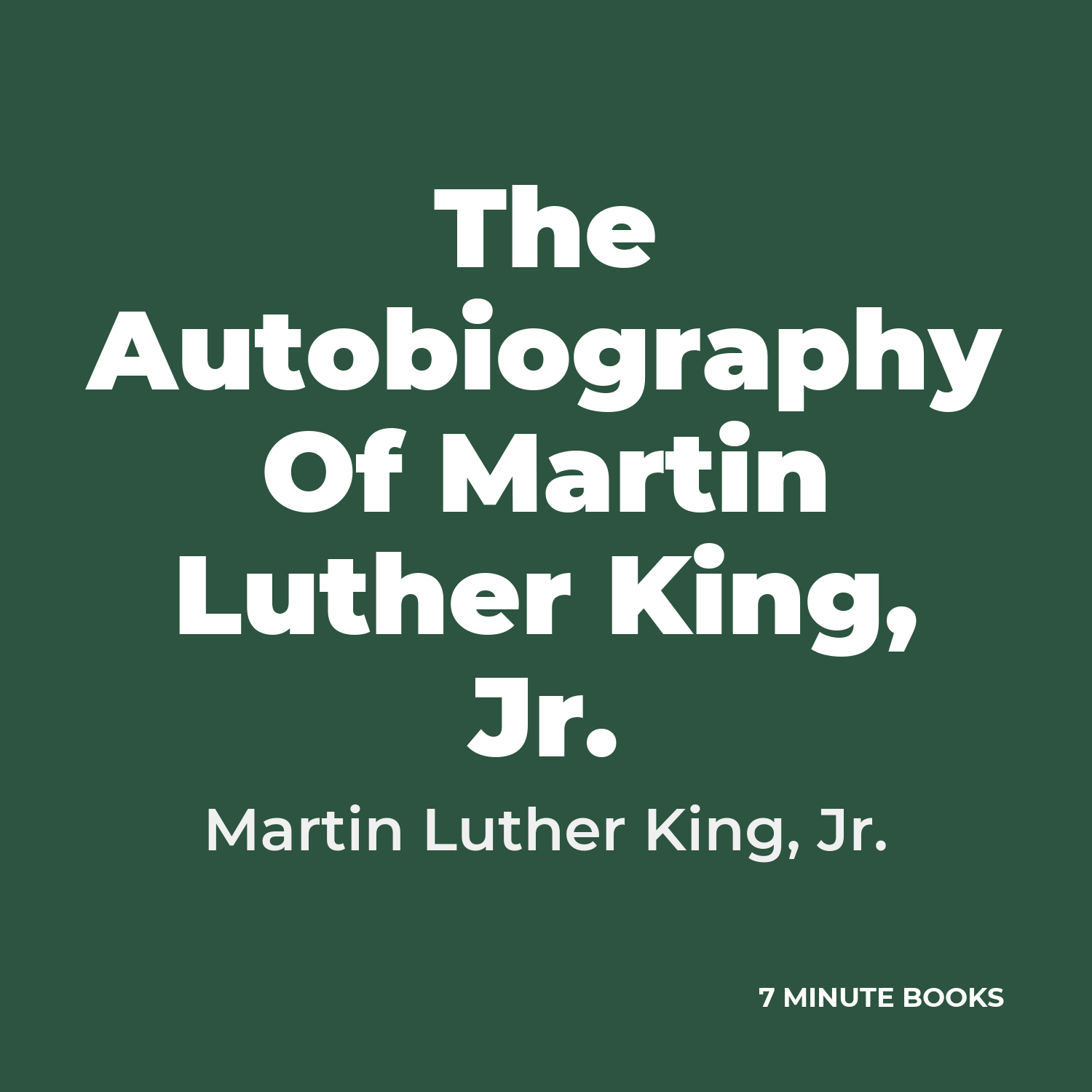 The Autobiography Of Martin Luther King, Jr. cover