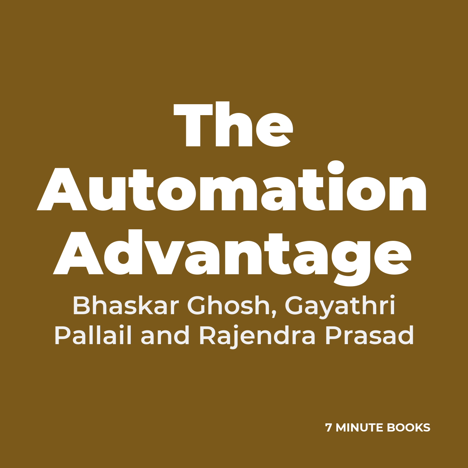 The Automation Advantage cover