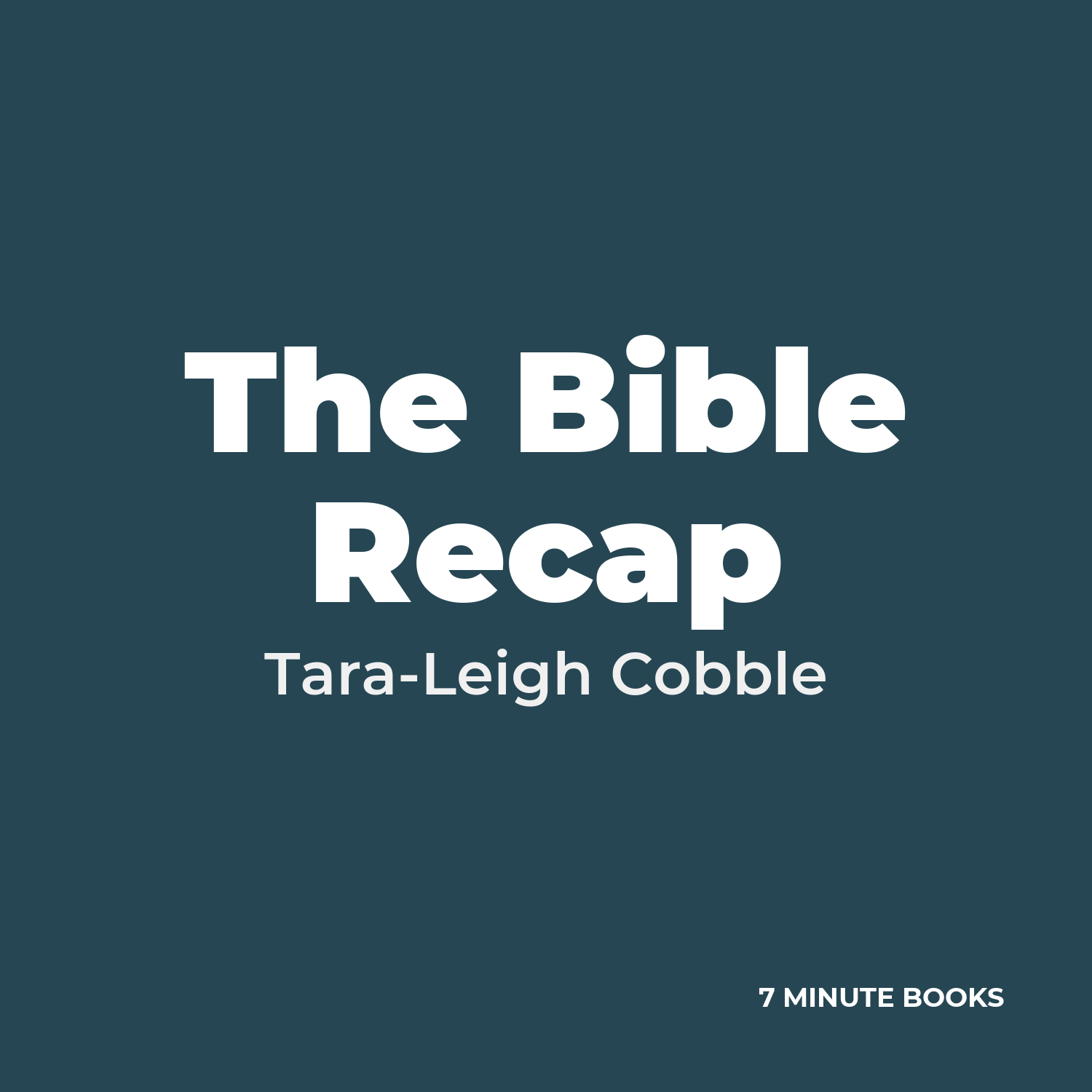 The Bible Recap cover
