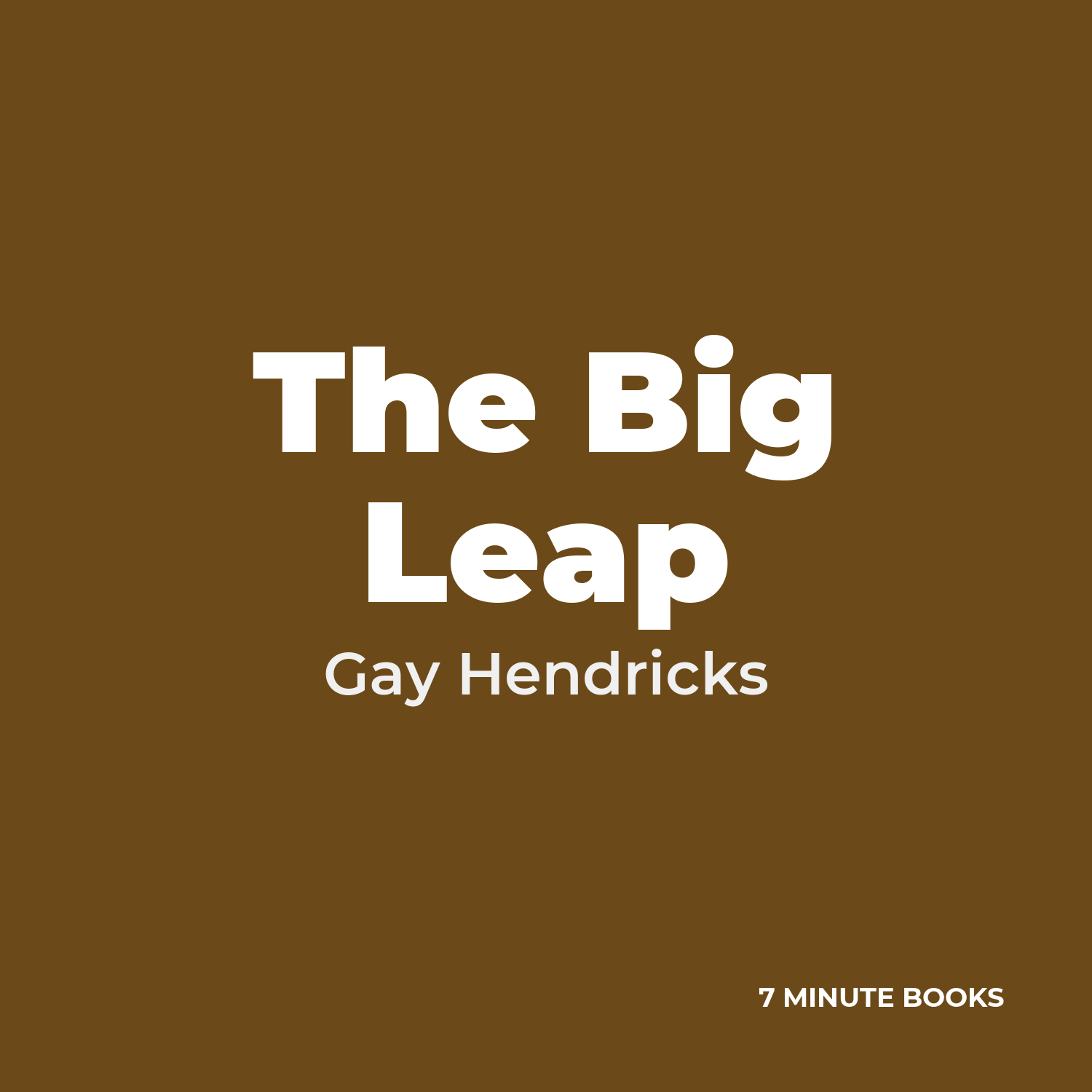 The Big Leap cover
