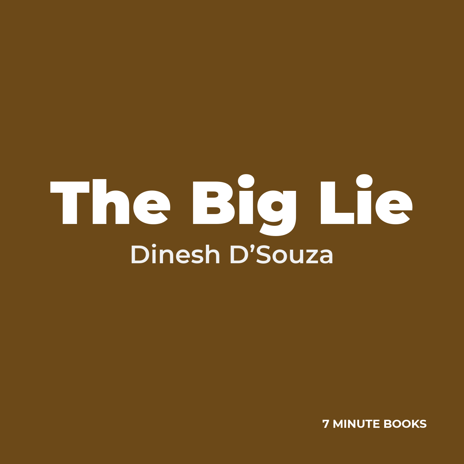 The Big Lie cover