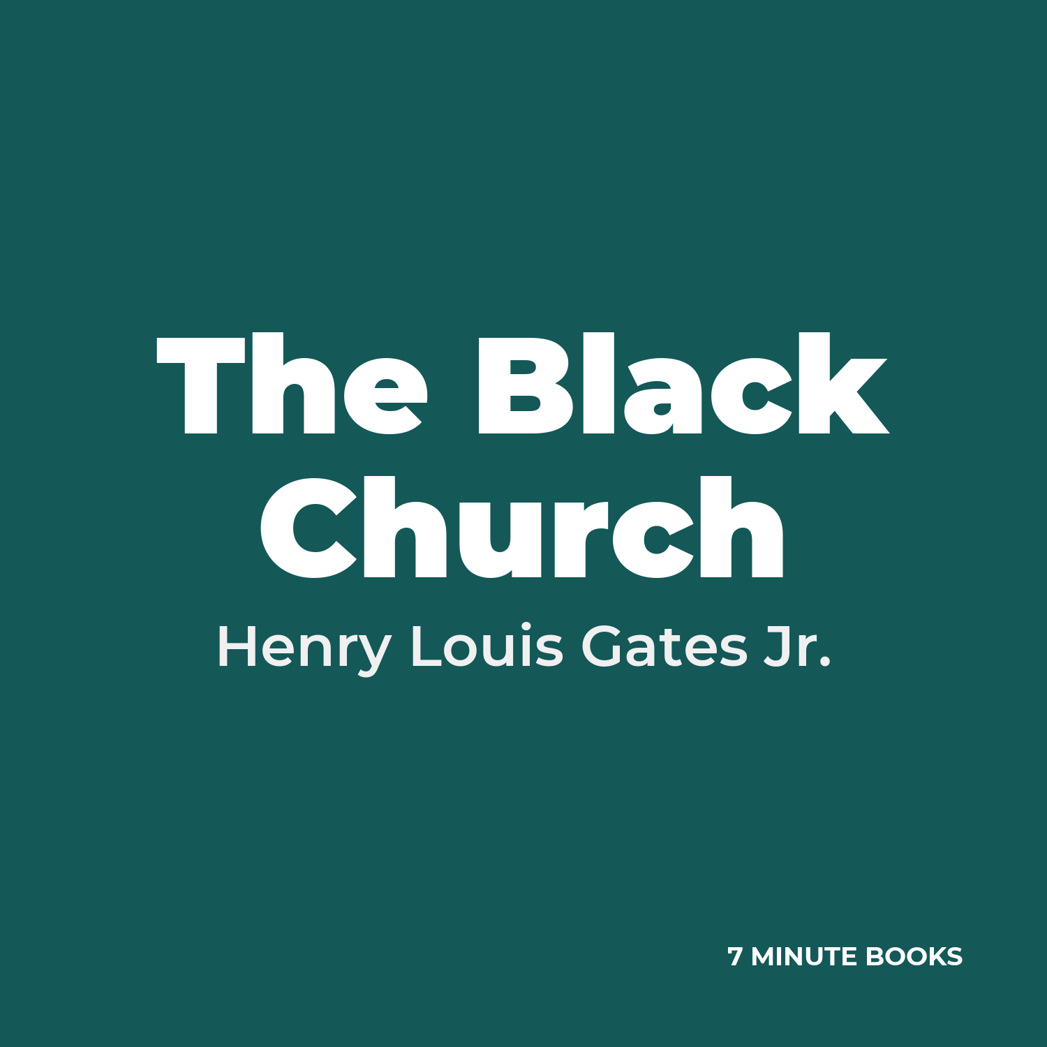 The Black Church — by Henry Louis Gates Jr.