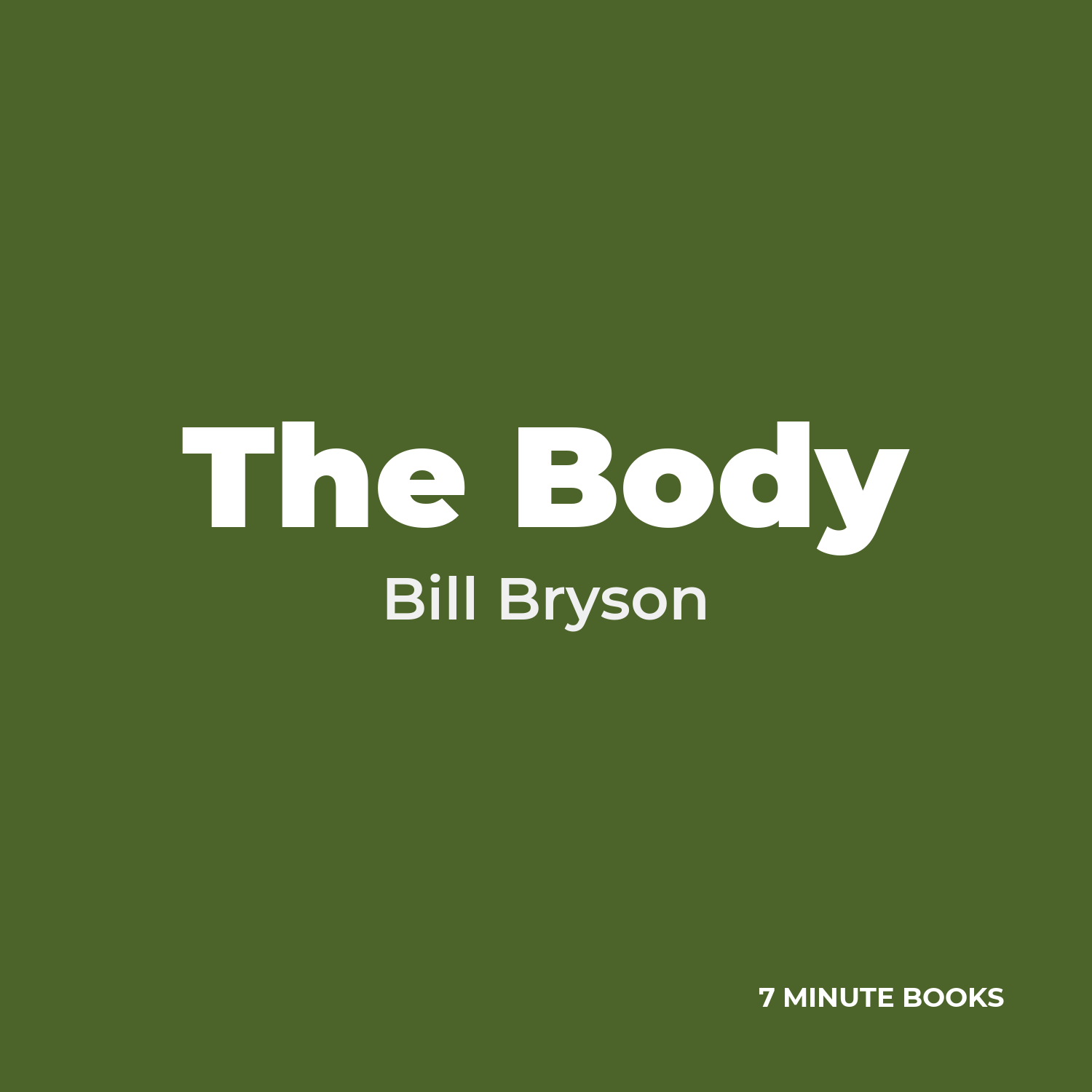 The Body cover