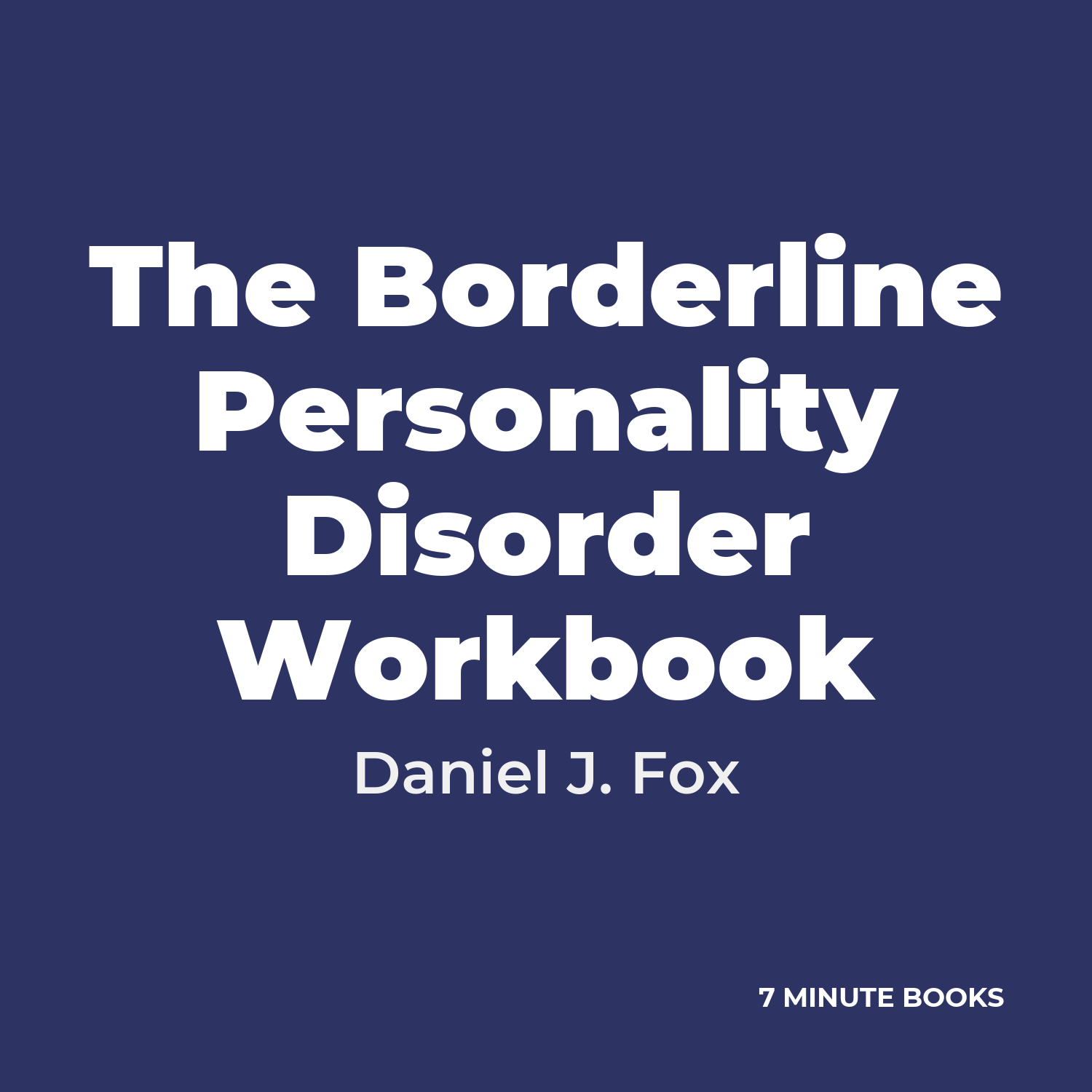 The Borderline Personality Disorder Workbook cover