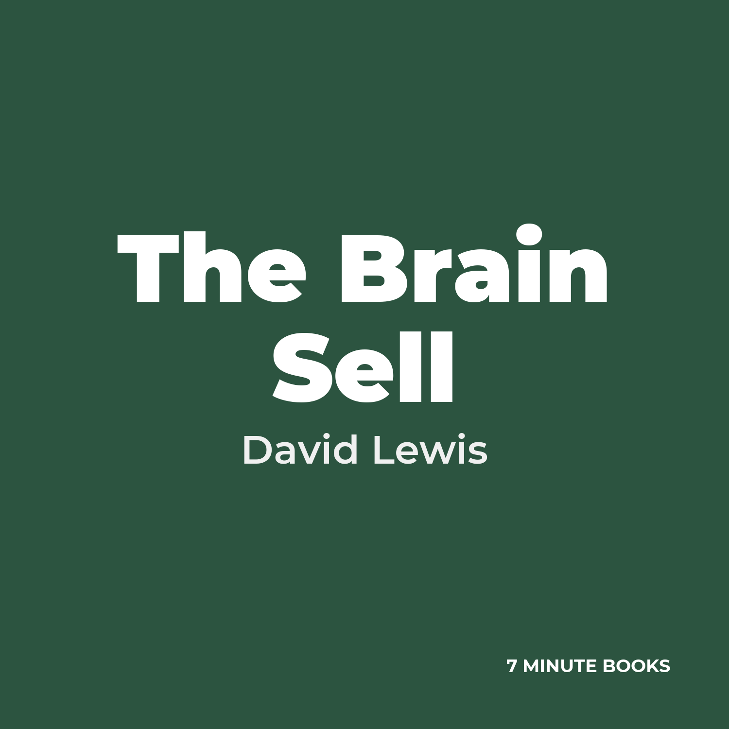The Brain Sell cover