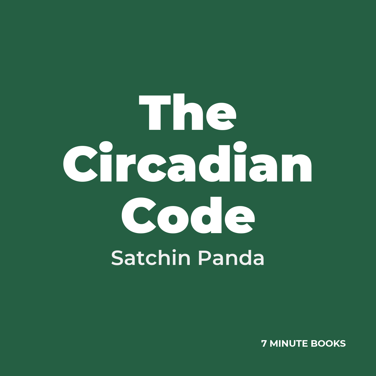 The Circadian Code cover