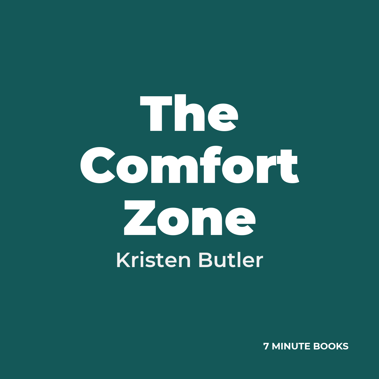 The Comfort Zone cover