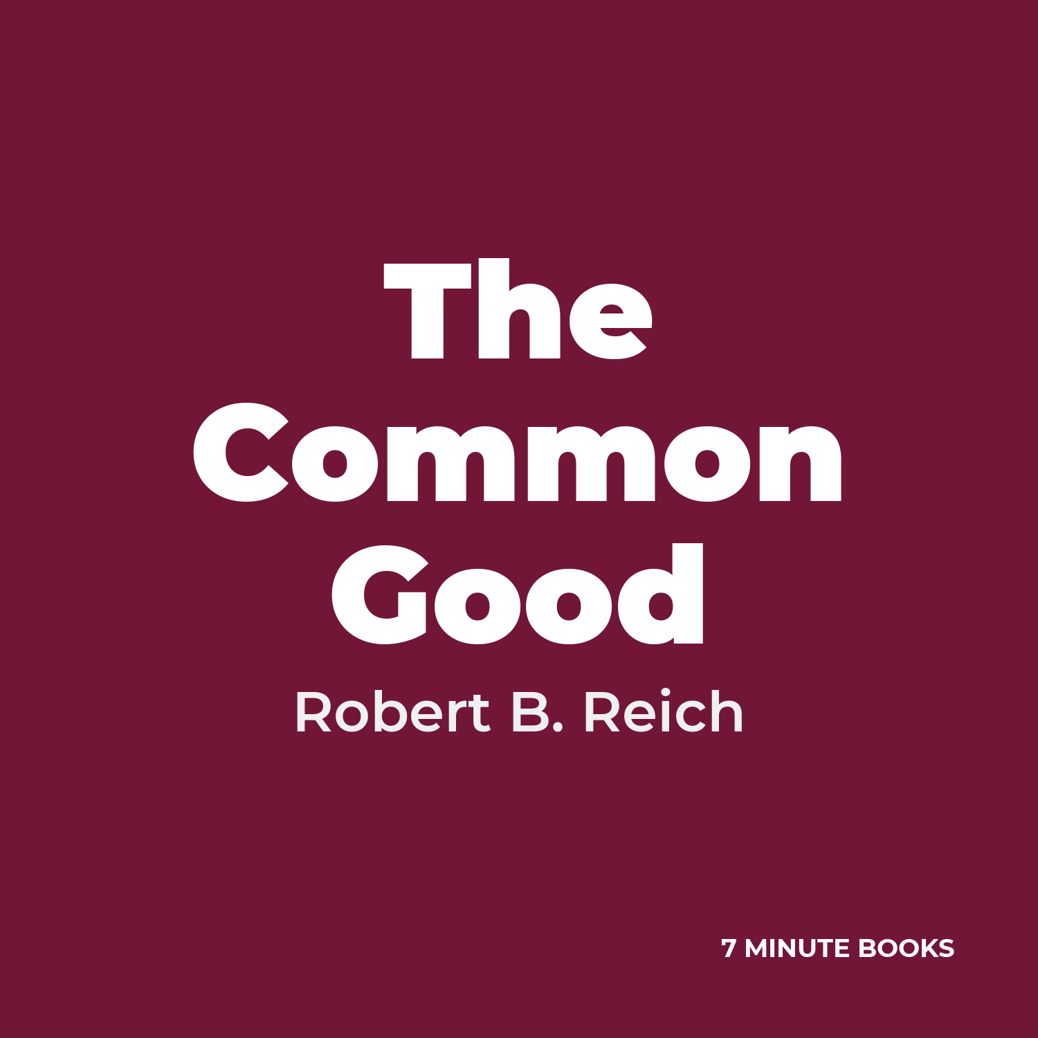 The Common Good cover