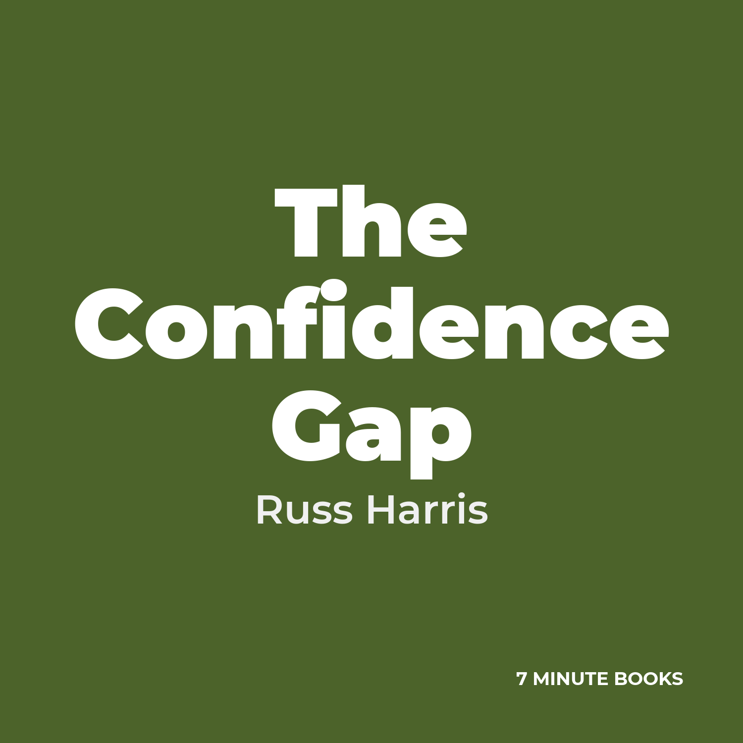 The Confidence Gap — by Russ Harris