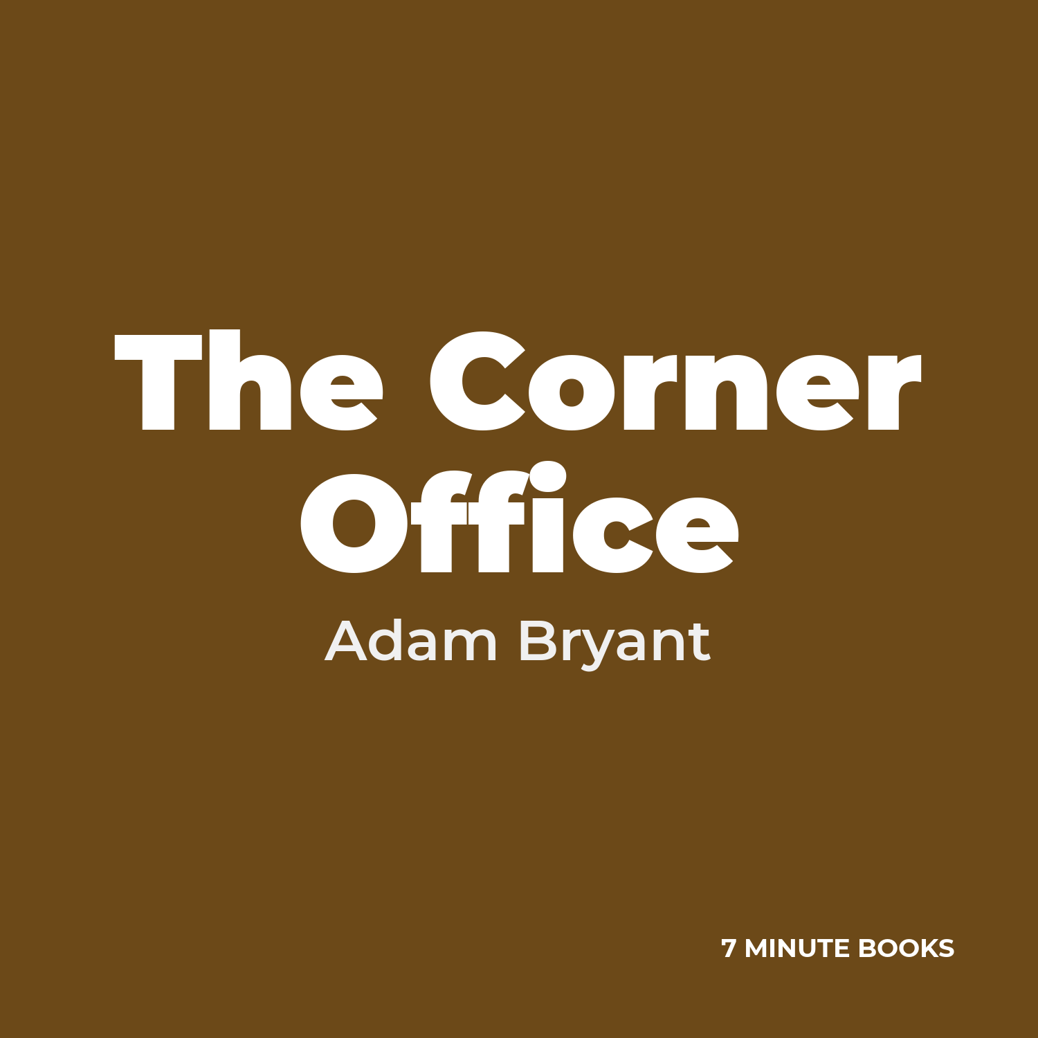 The Corner Office cover