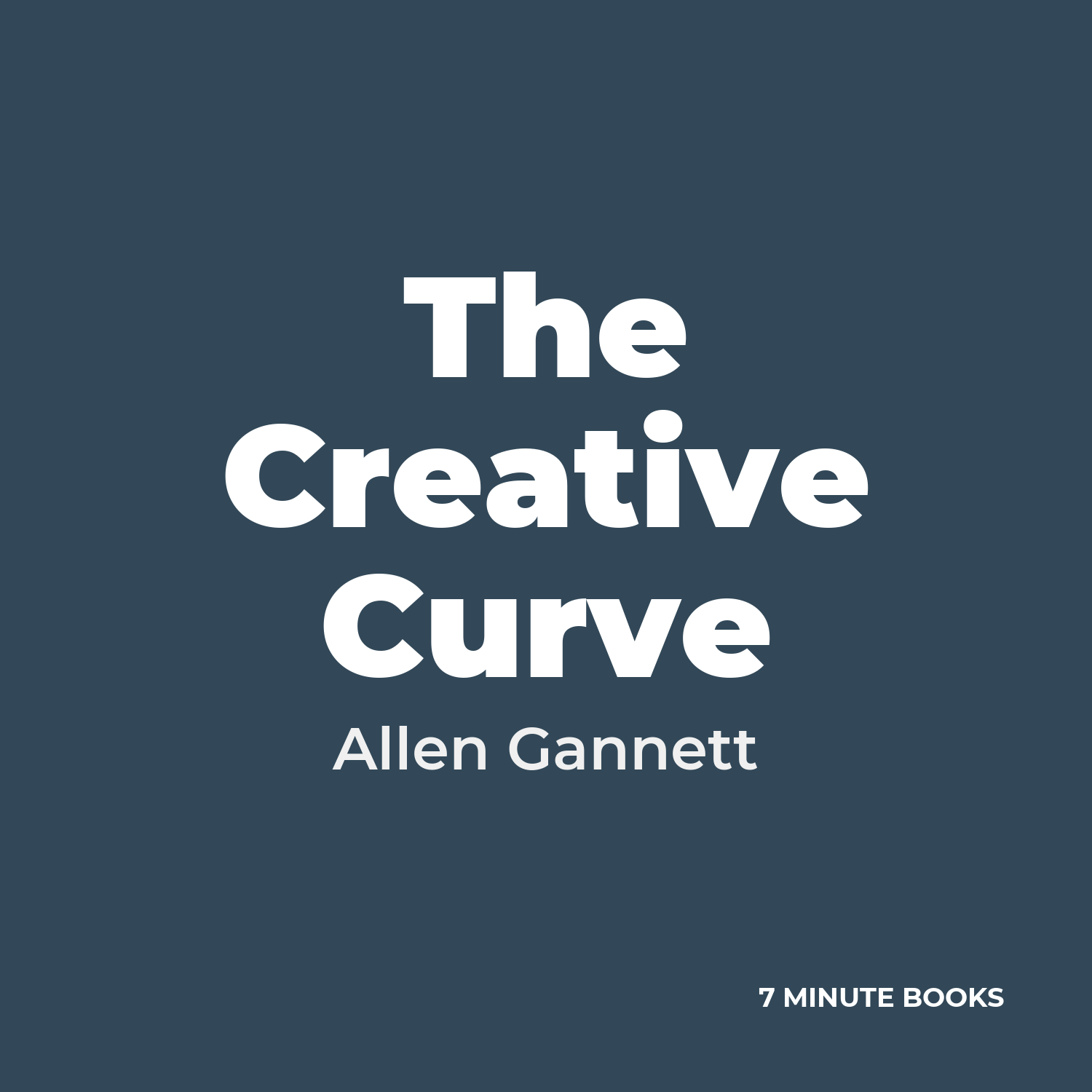 The Creative Curve — by Allen Gannett