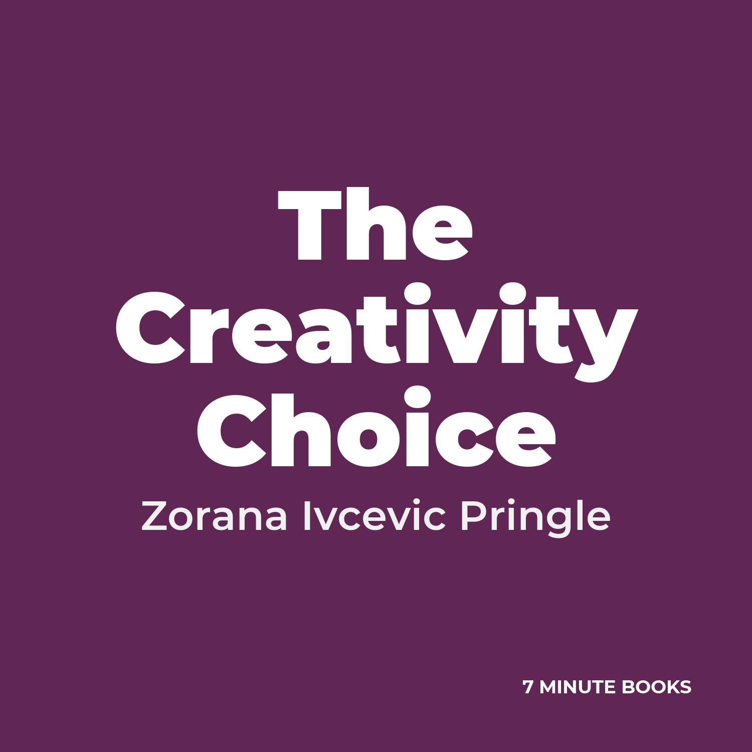 The Creativity Choice cover