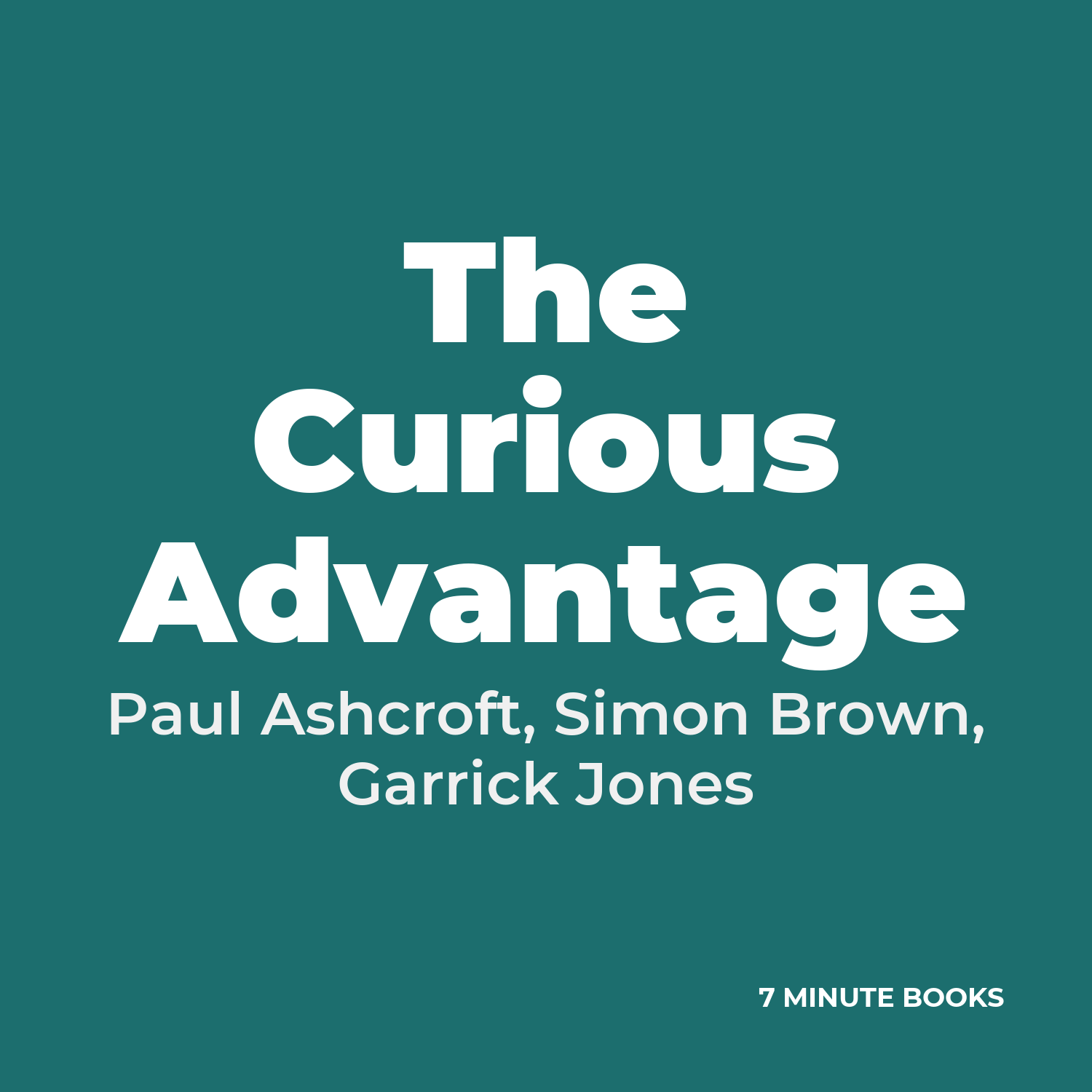 The Curious Advantage cover
