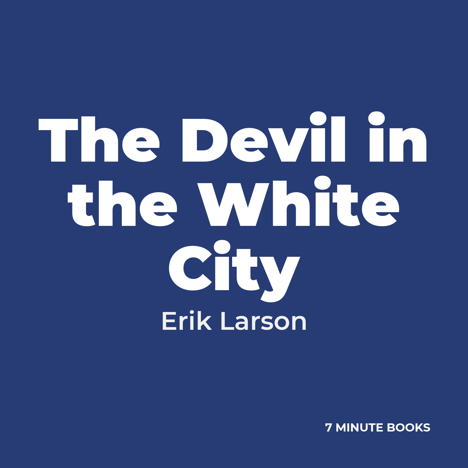 The Devil in the White City cover