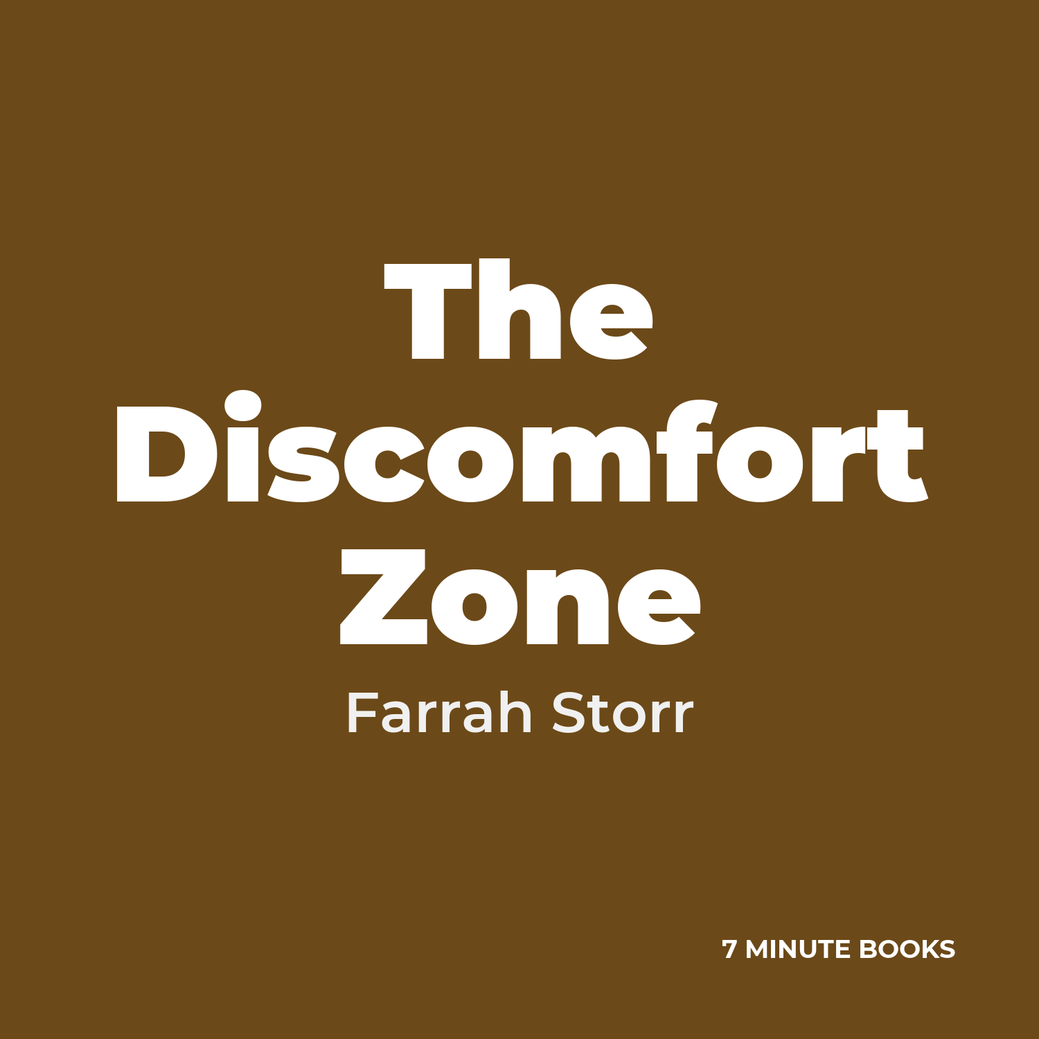 The Discomfort Zone cover