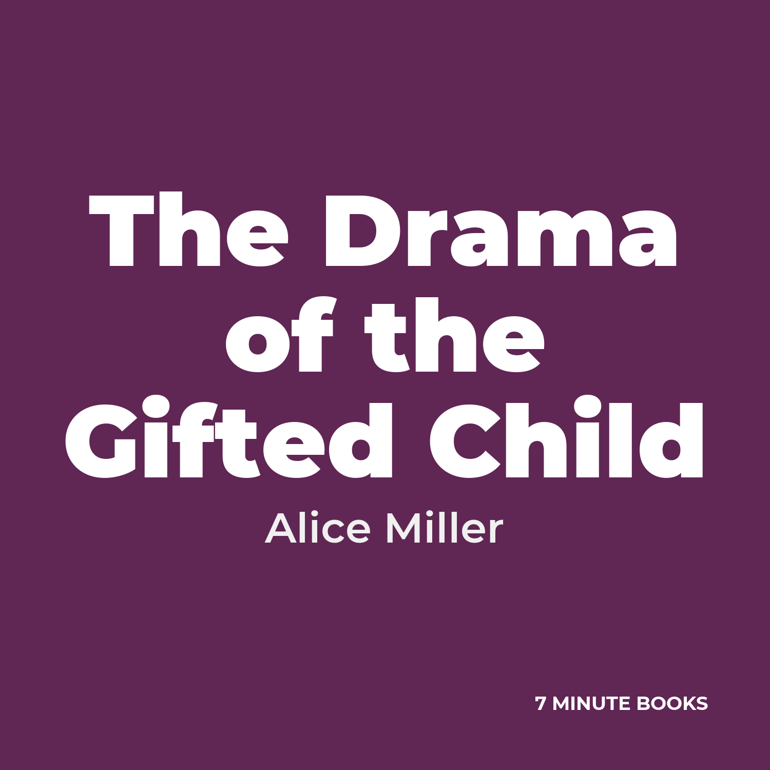 The Drama of the Gifted Child cover