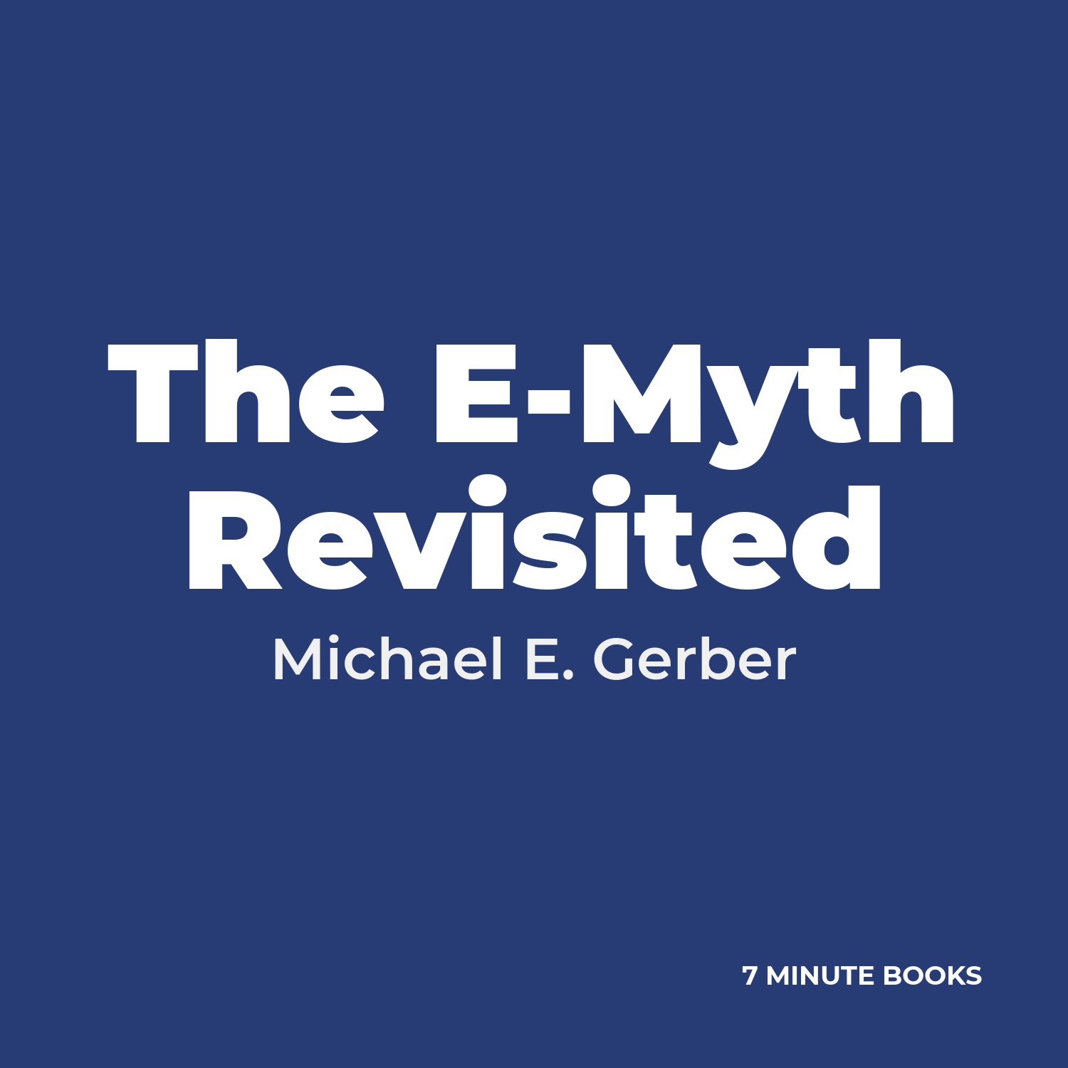 The E-Myth Revisited cover