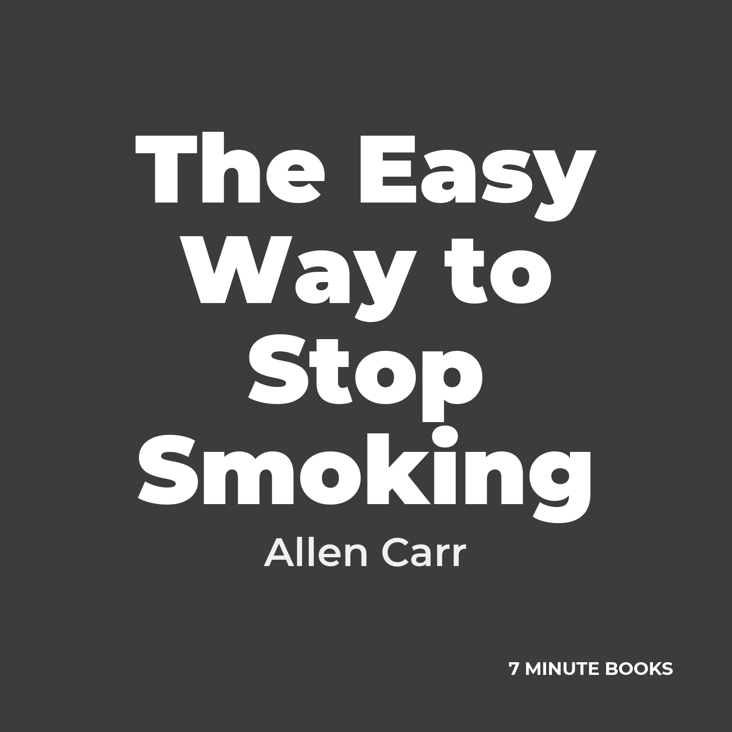 The Easy Way to Stop Smoking cover