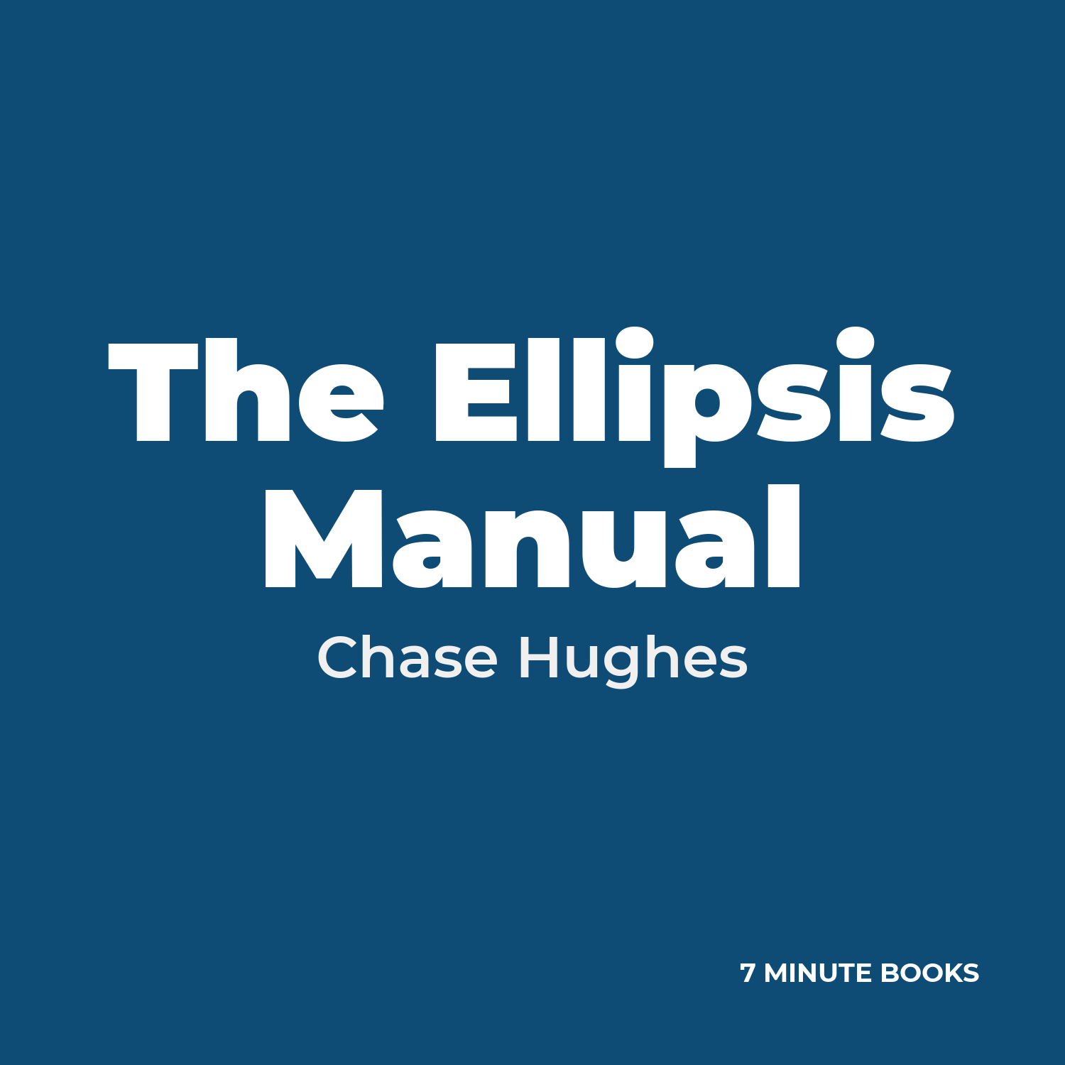 The Ellipsis Manual cover